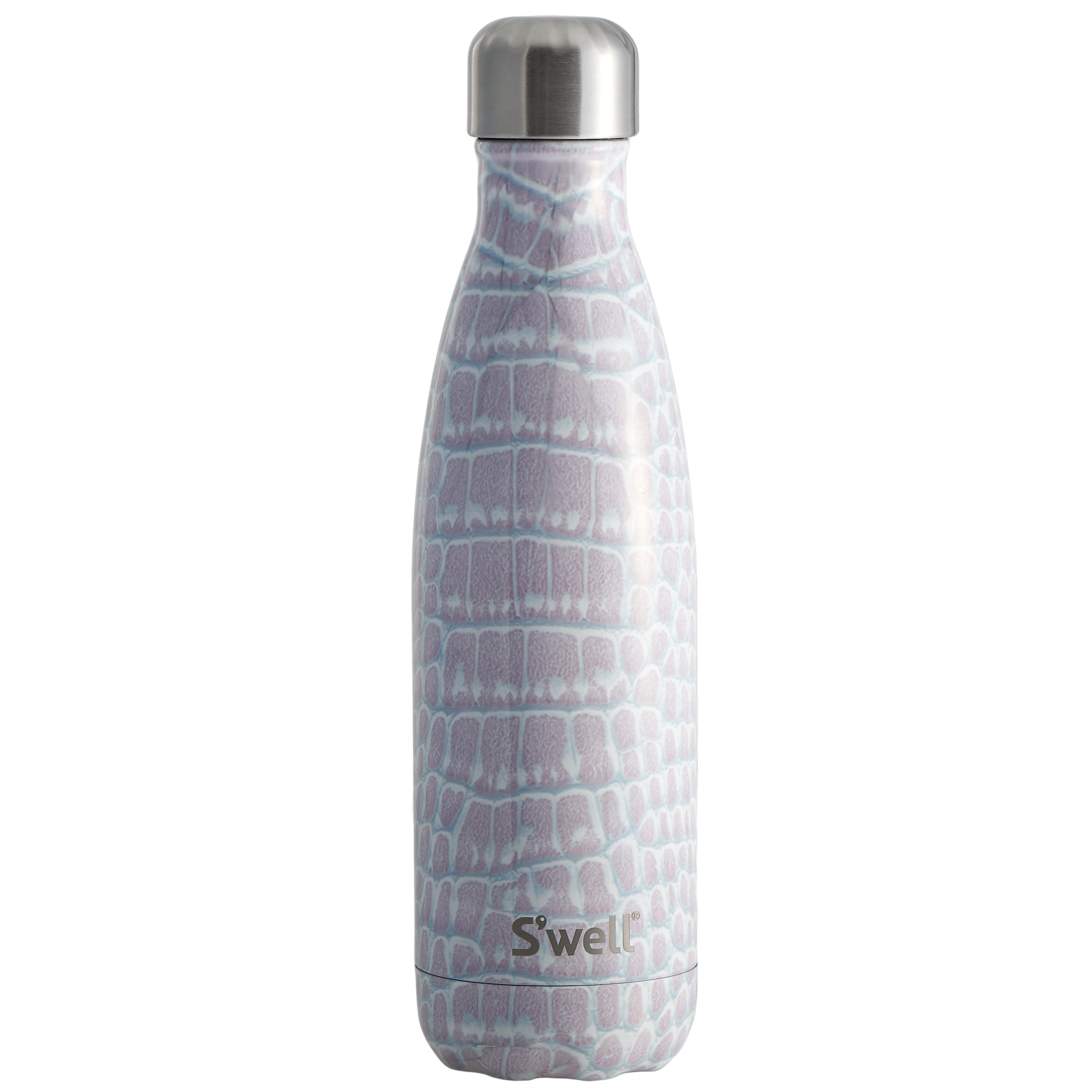 Swell Exotic Blanc Crocodile 17oz/500ml Insulated Stainless Steel Water Bottle