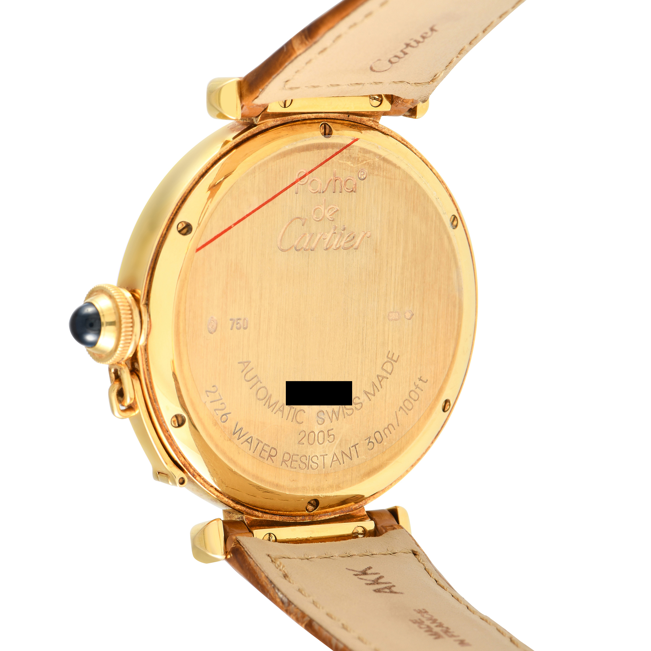 Cartier Pasha Yellow Gold Watch W3018651 - Image 3