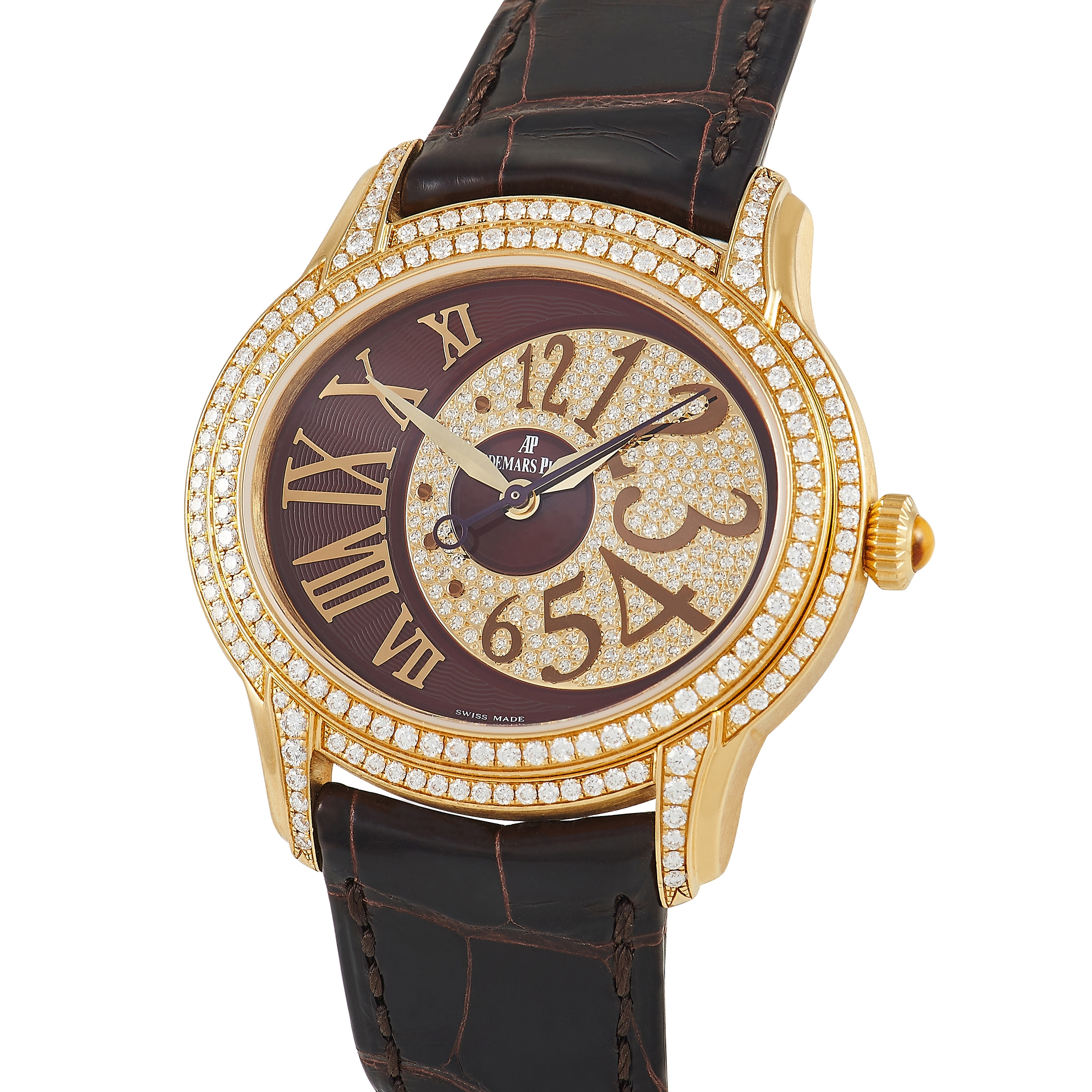 Audemars Piguet Millenary Diamond Ladies Watch 77302BA.ZZ.D094CR.01