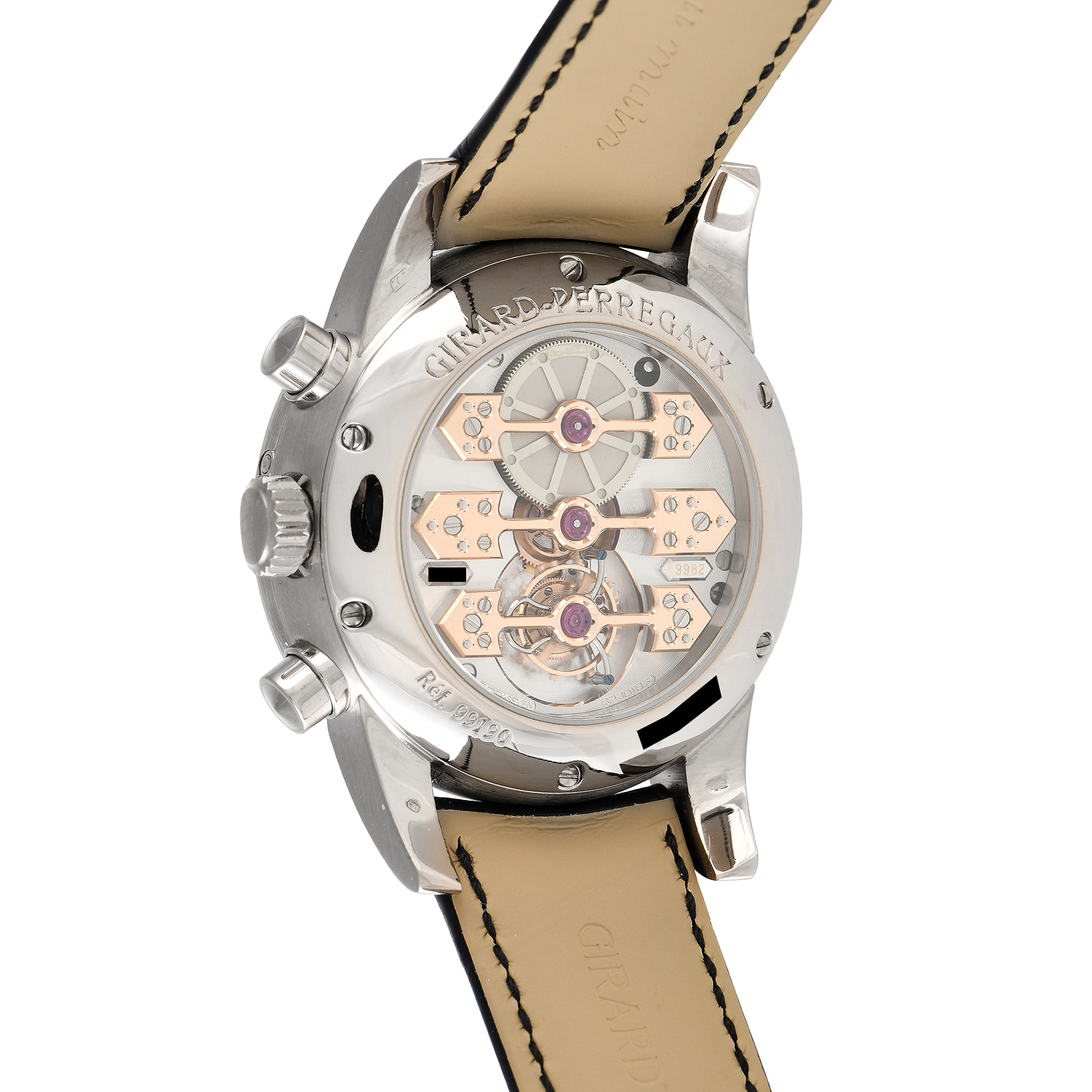 Girard Perregaux Enzo Ferrari Triple Bridge Tourbillon Watch 99190