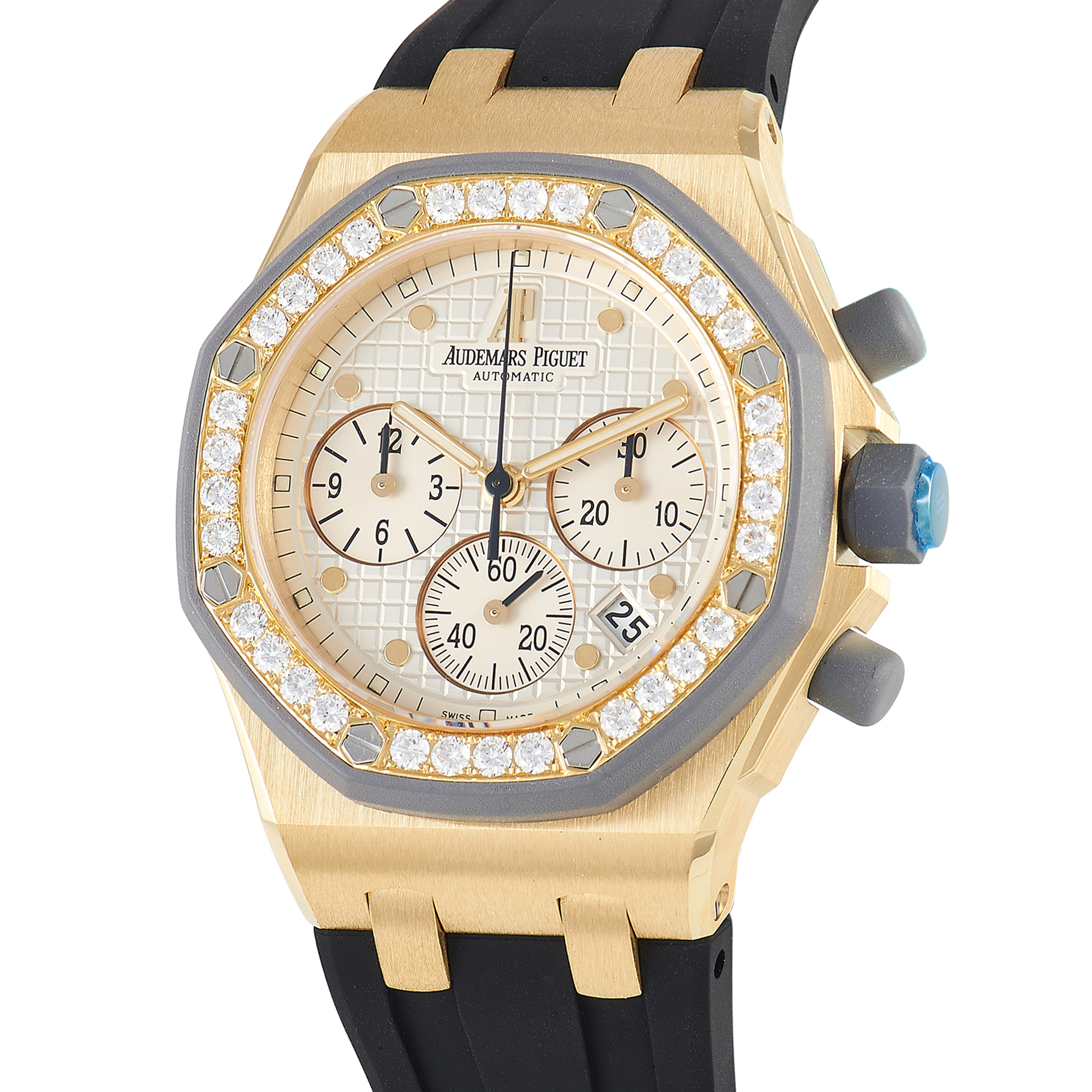 Audemars Piguet Royal Oak Offshore Chronograph Diamond Ladies Watch 26231.BA.ZZ. - Image 2