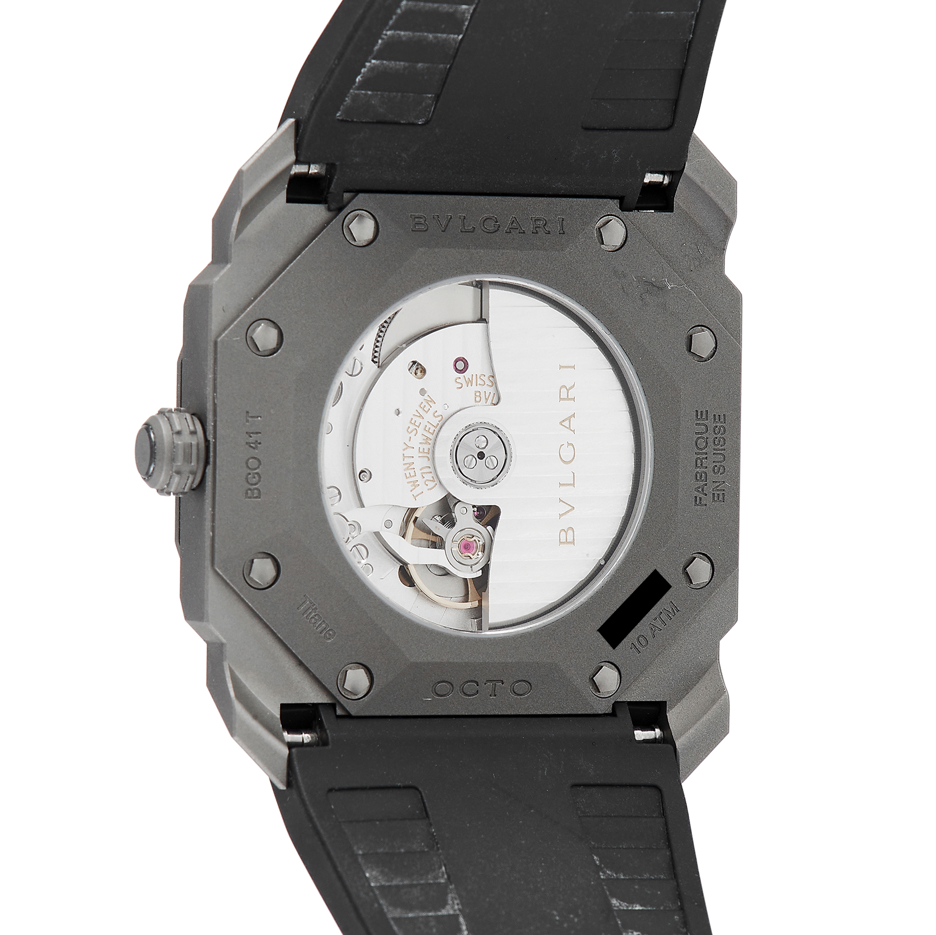 Bvlgari Octo Solotempo L'Originale Titanium Watch 102858 - Image 3