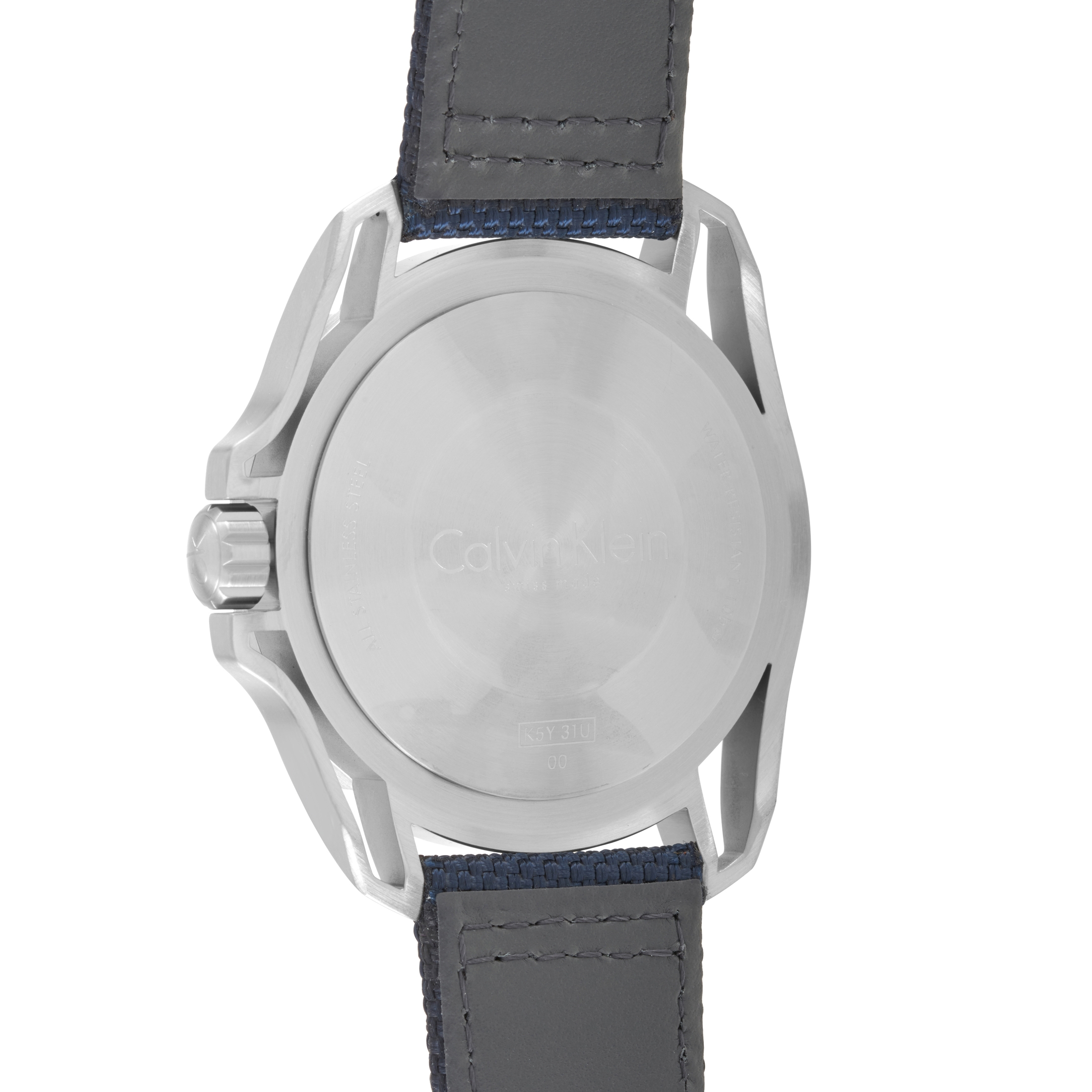 Calvin Klein Earth Blue Dial Watch K5Y31UVN