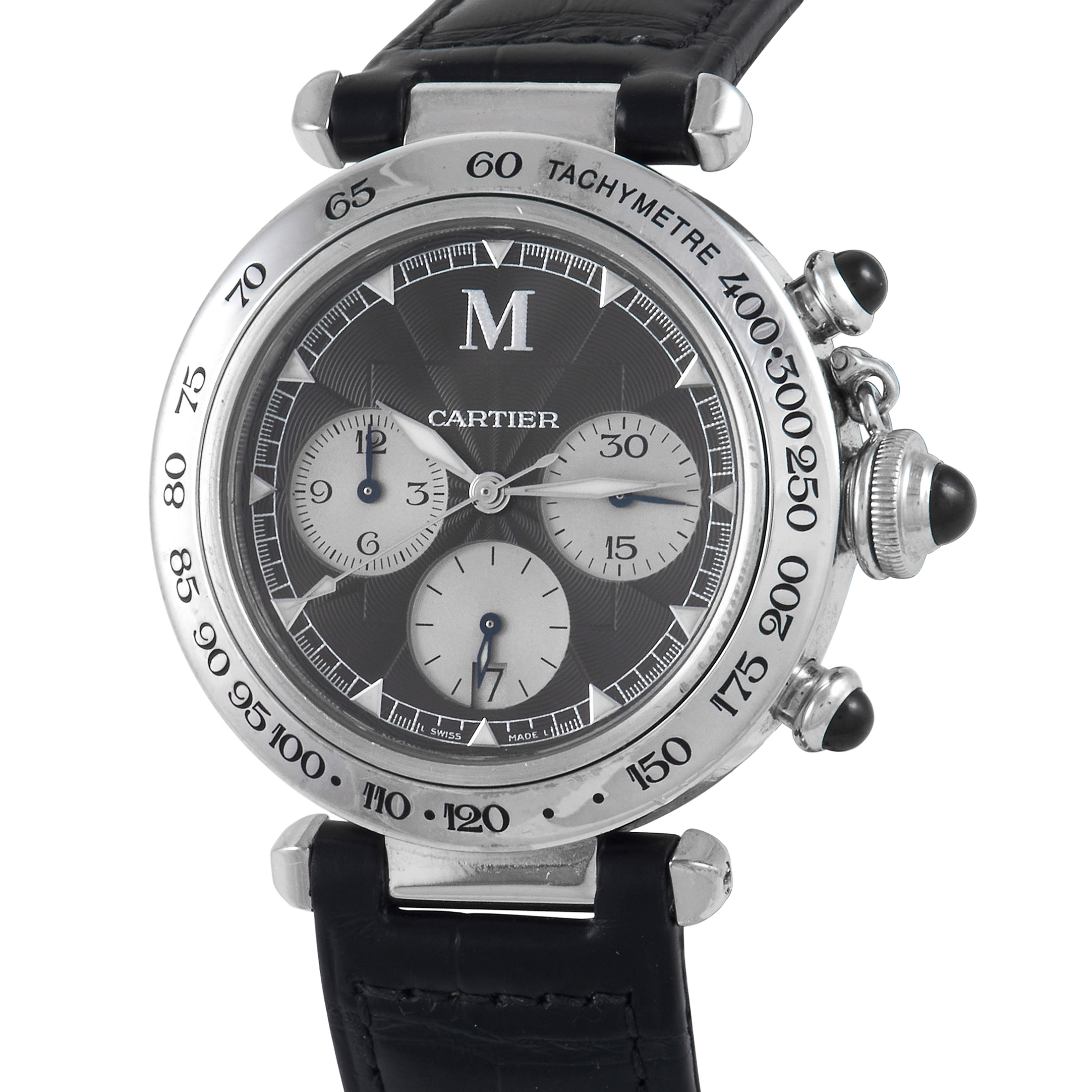 Cartier Pasha de Cartier Automatic Chronograph White Gold Limited Edition Watch