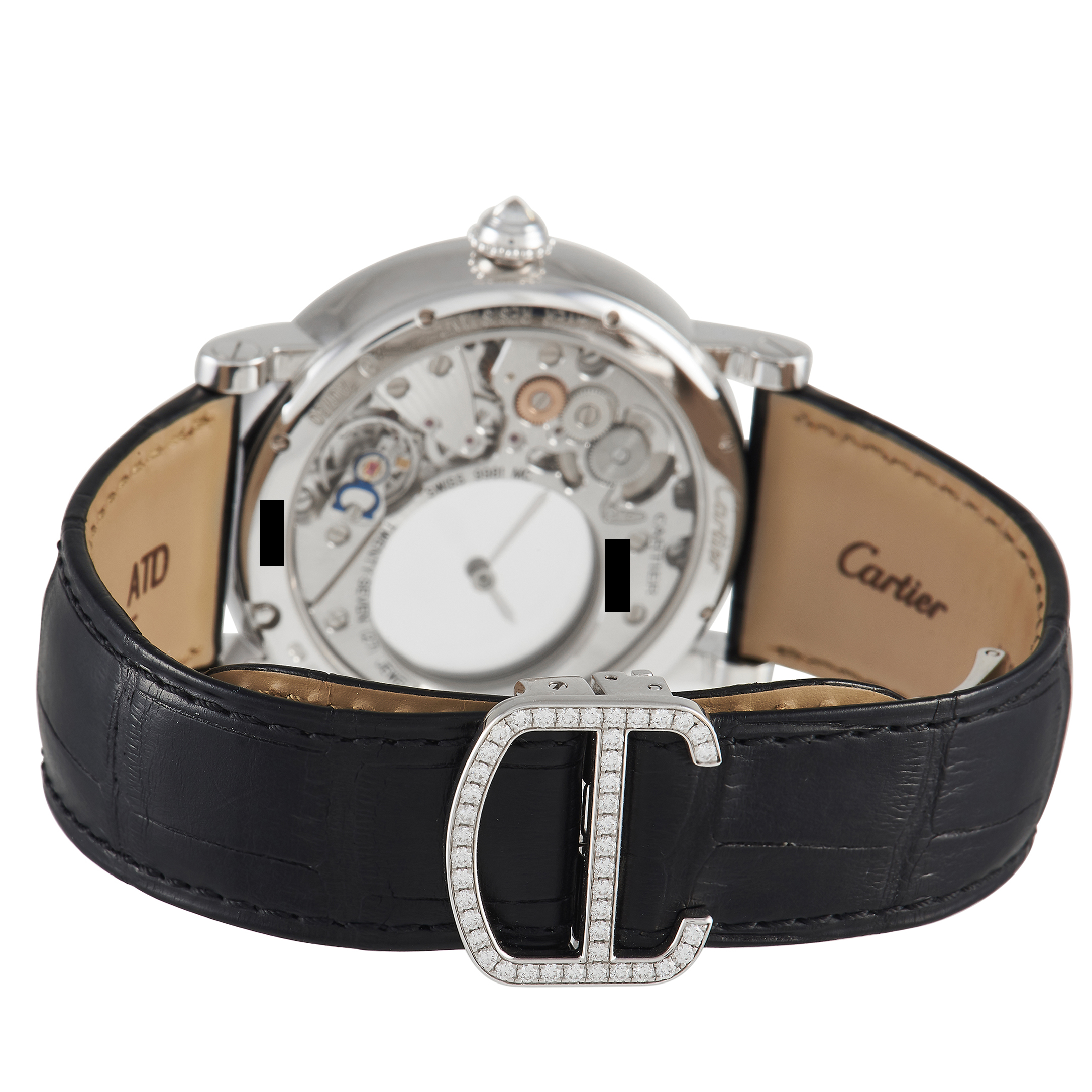 Cartier Rotonde De Mysterious Hour Ladies Diamond Watch HPI00636 - Image 4