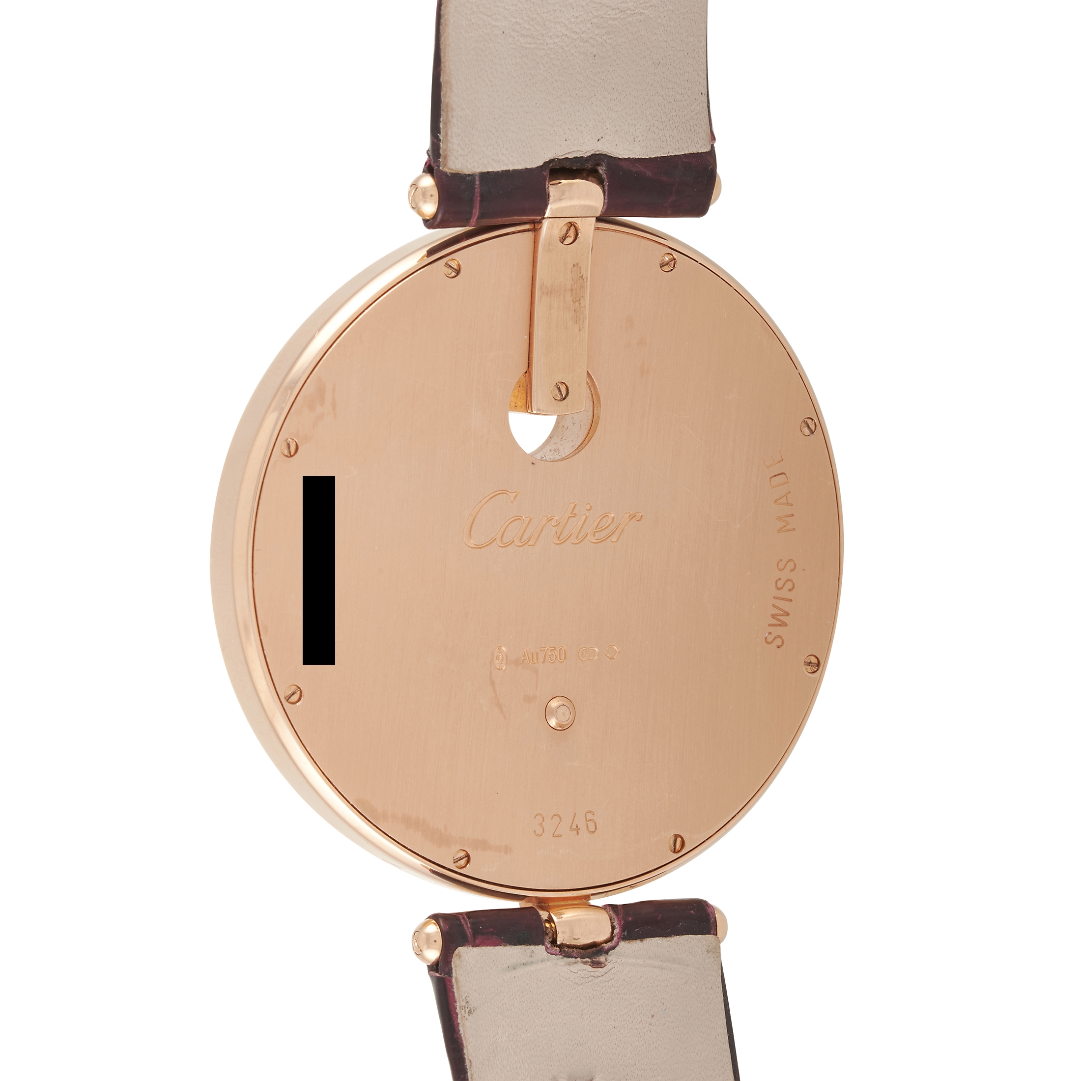 Cartier Captive de 18K Rose Gold Diamond Bezel 50 mm Watch WG600003 - Image 3