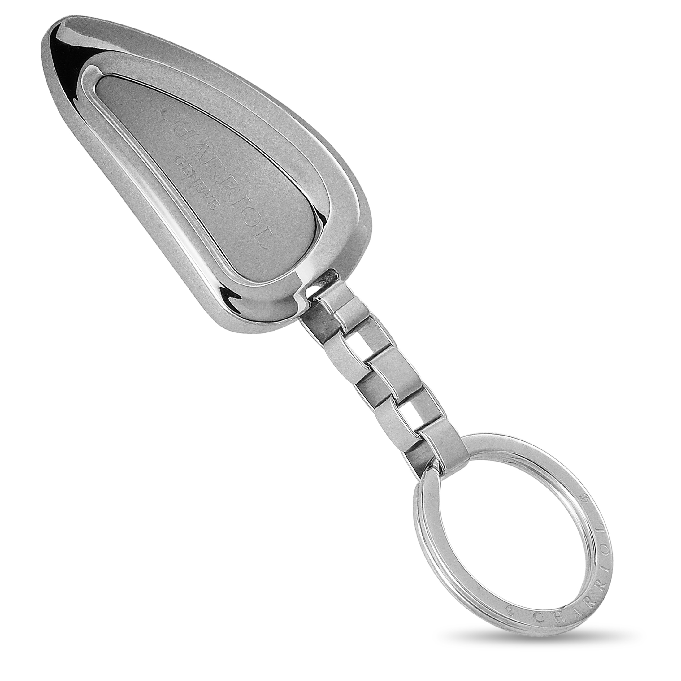 Charriol Stainless Steel Keyring