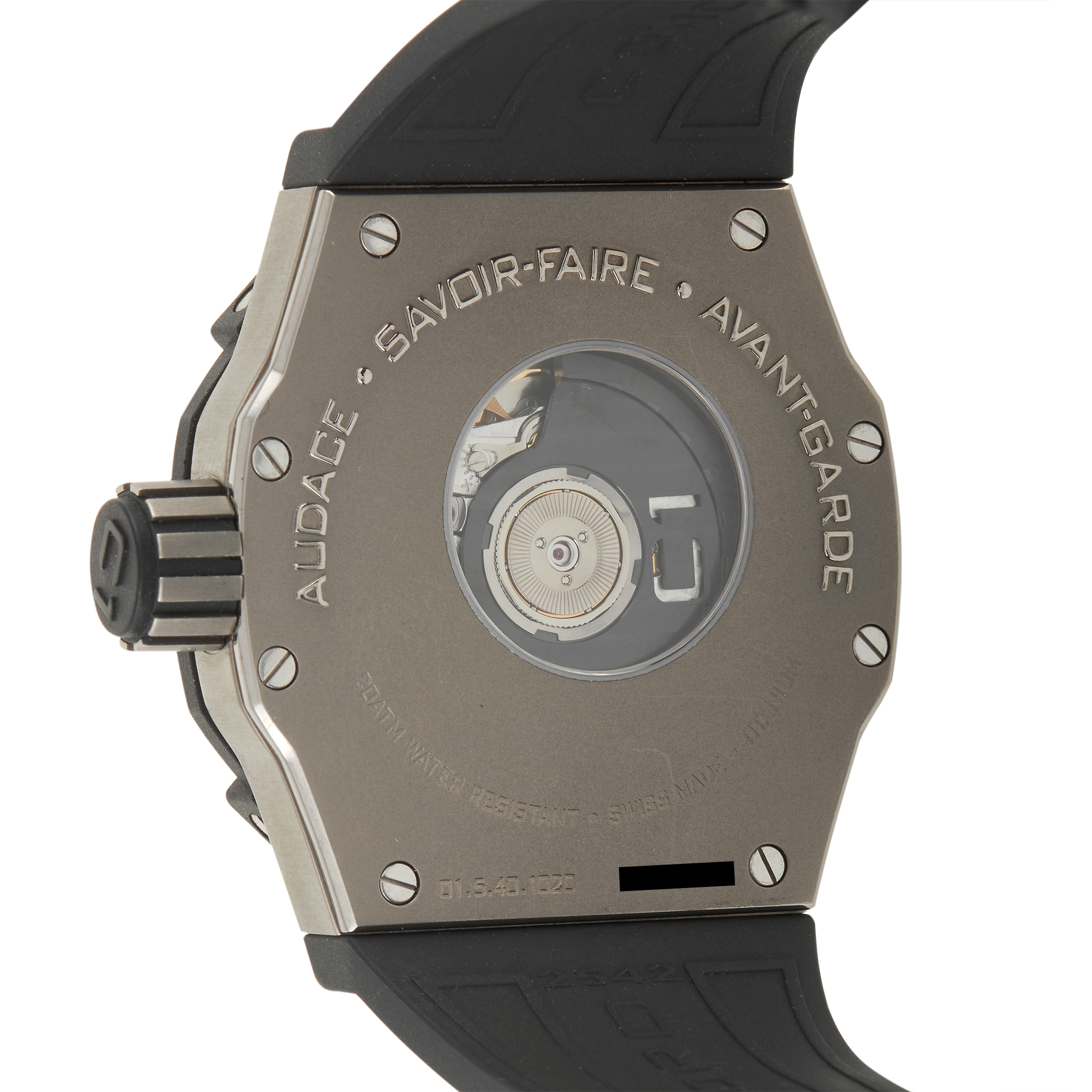 Concord C1 Retrograde Titanium Watch 01.5.40.1020