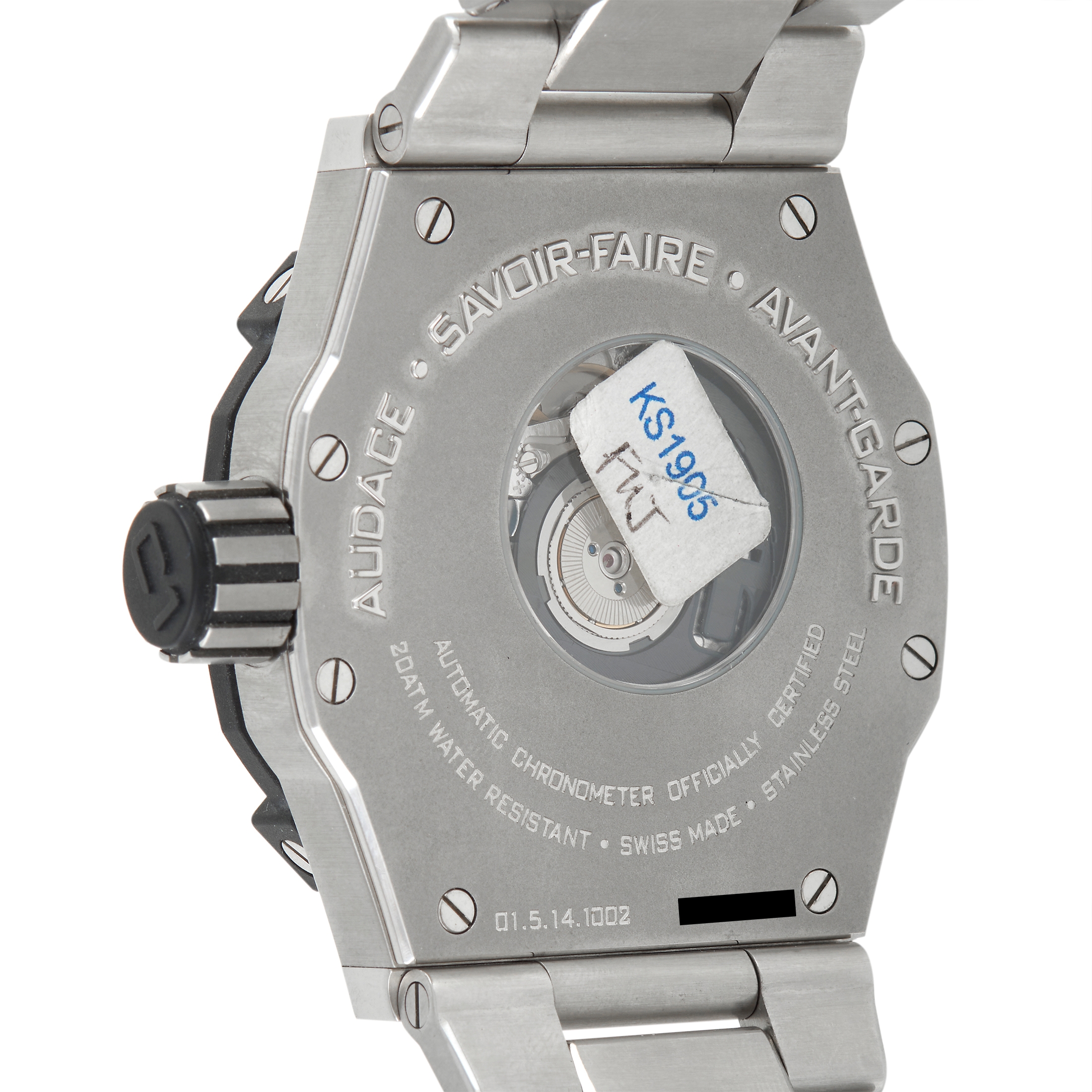 Concord C1 Big Date Chronograph Watch 01.5.14.1002