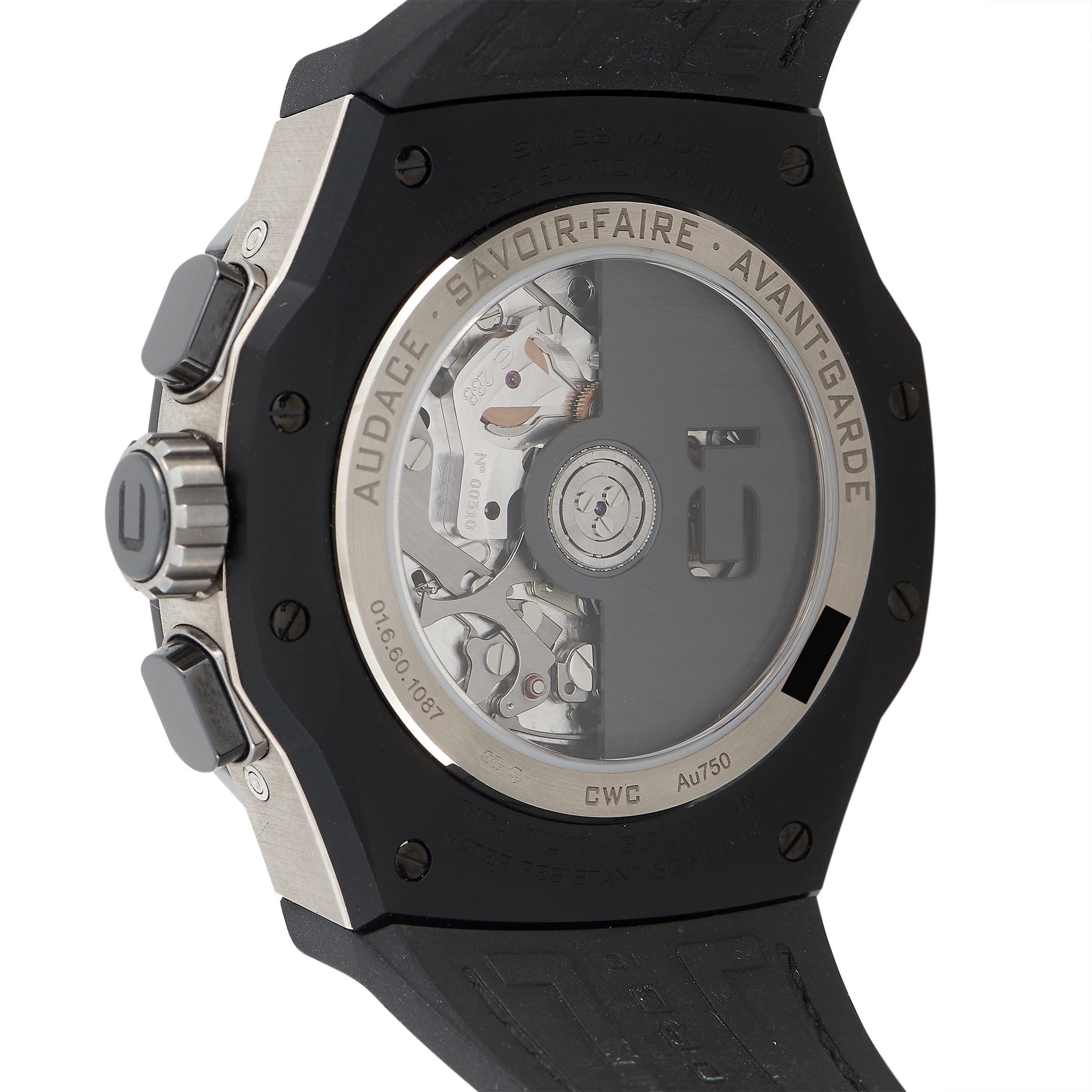 Concord C1 White Gold Perpetual Calendar Chronograph Watch 01.6.60.1087