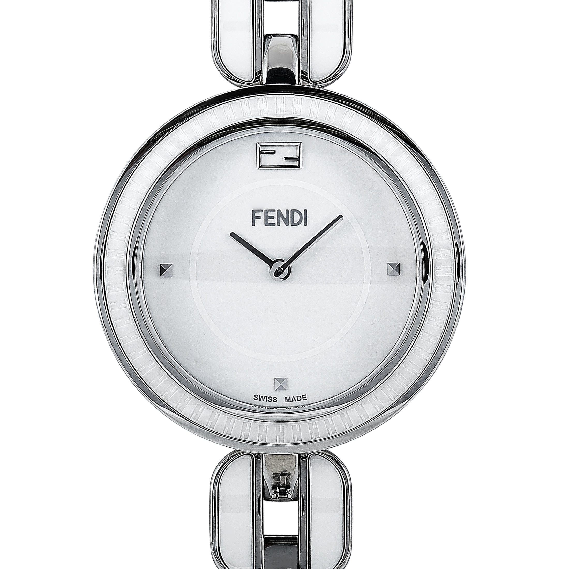 Fendi My Way White Ceramic Quartz Watch F359034004 - 36mm - White