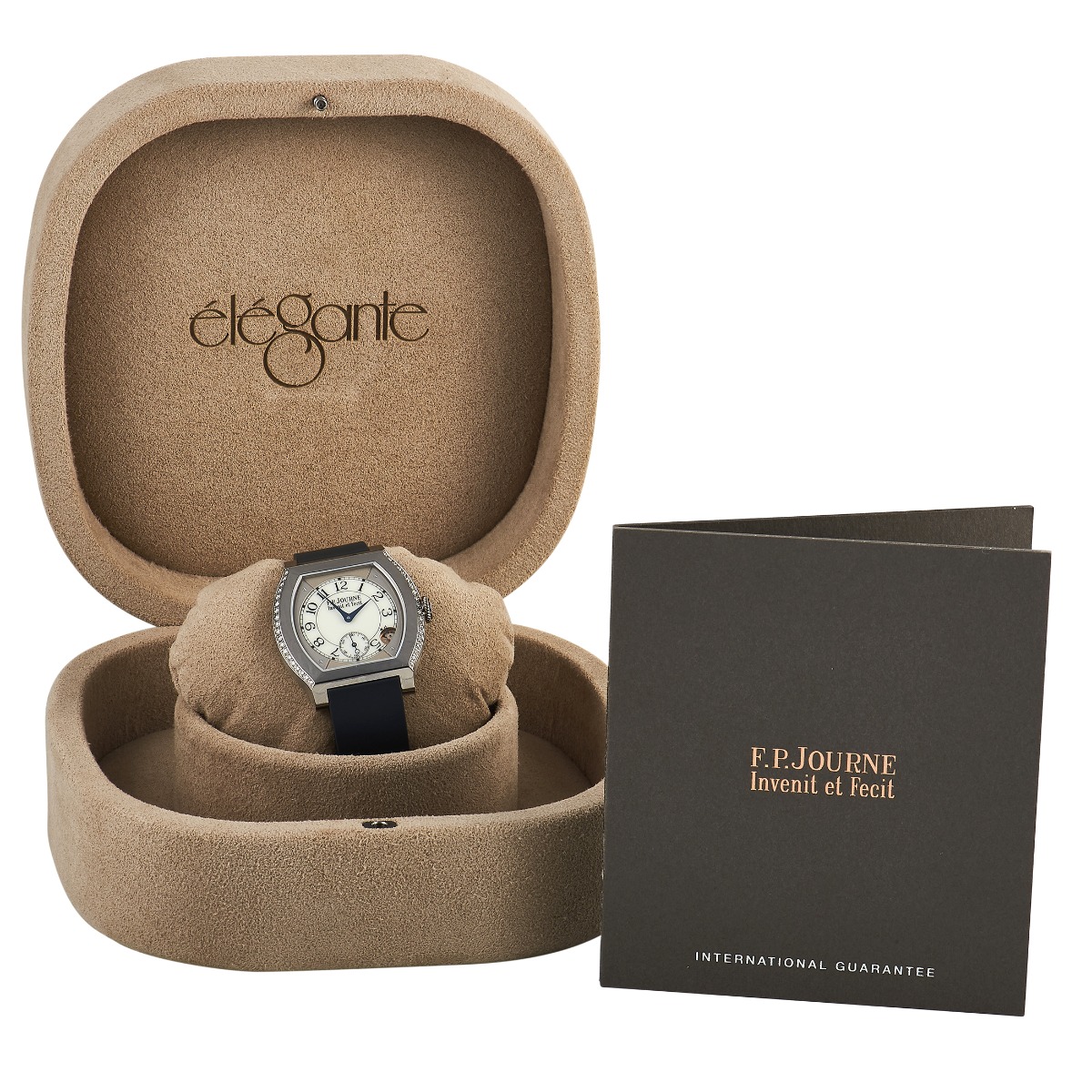 F.P. Journe Élégante 40 Titanium Diamond Ladies Watch - Image 5