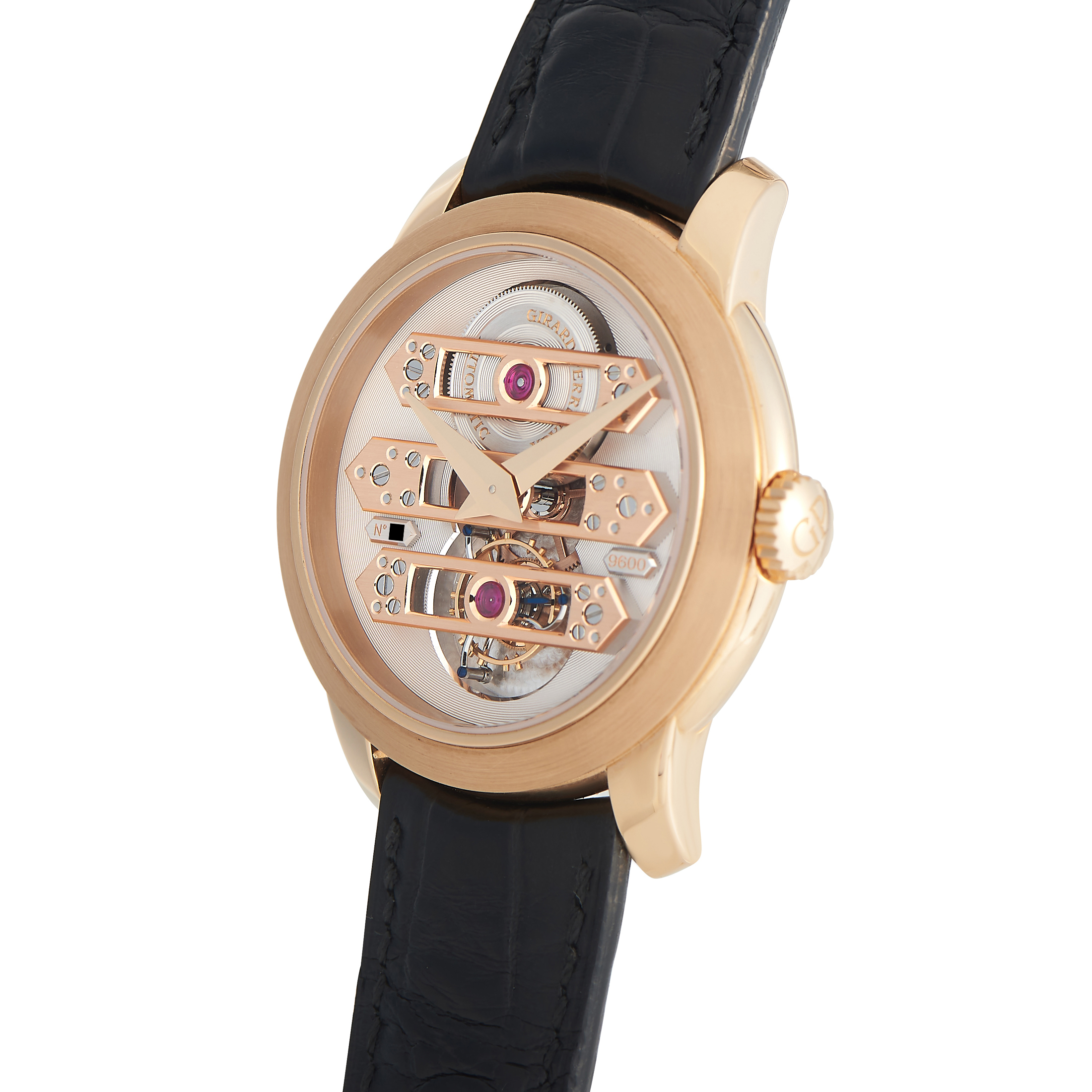 Girard Perregaux Tourbillon Three Gold Bridges Watch 99193-52-002-BA6A - Image 2