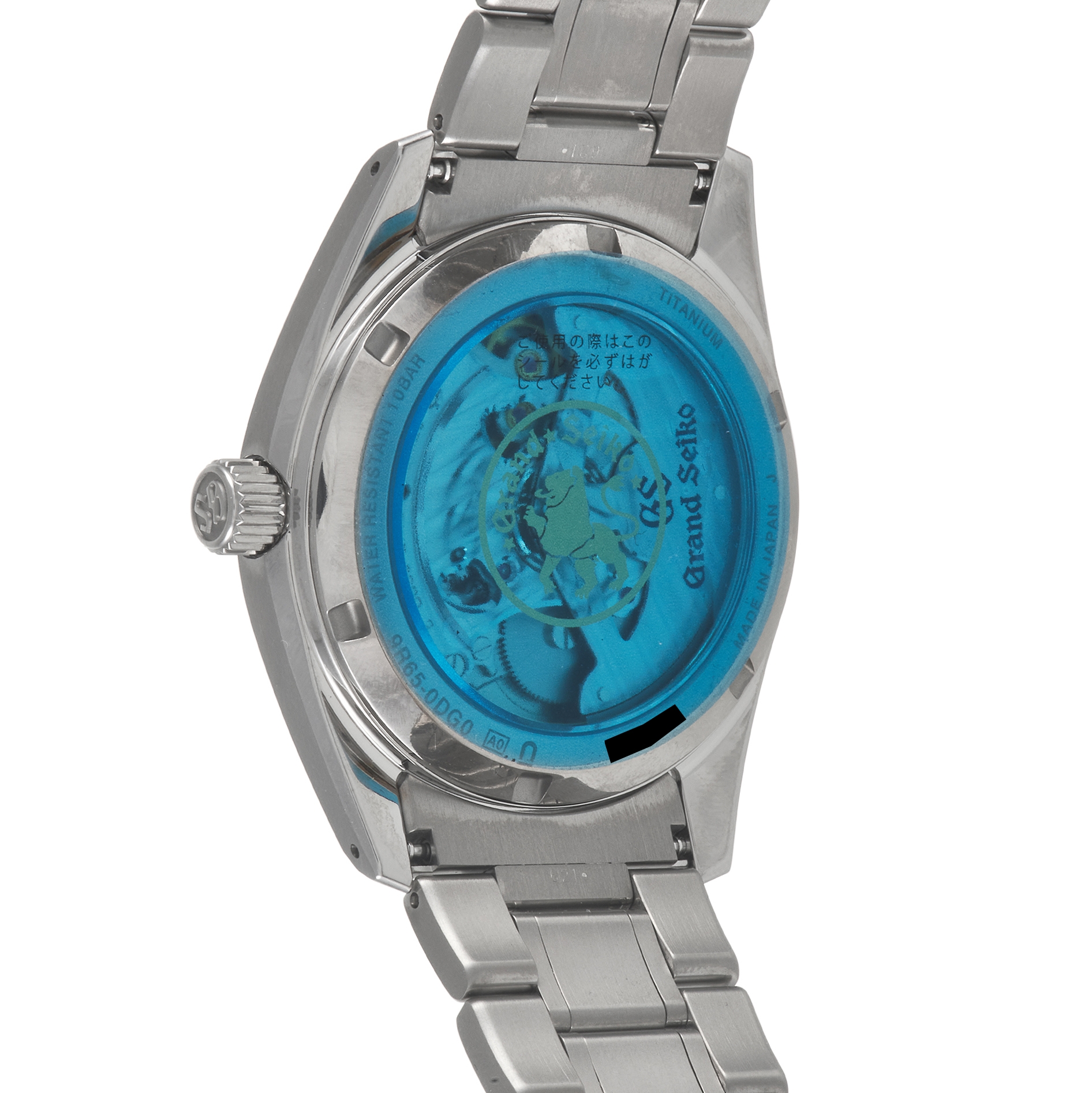 Grand Seiko "Shunbun" Spring Drive Textured Dial Watch SBGA413