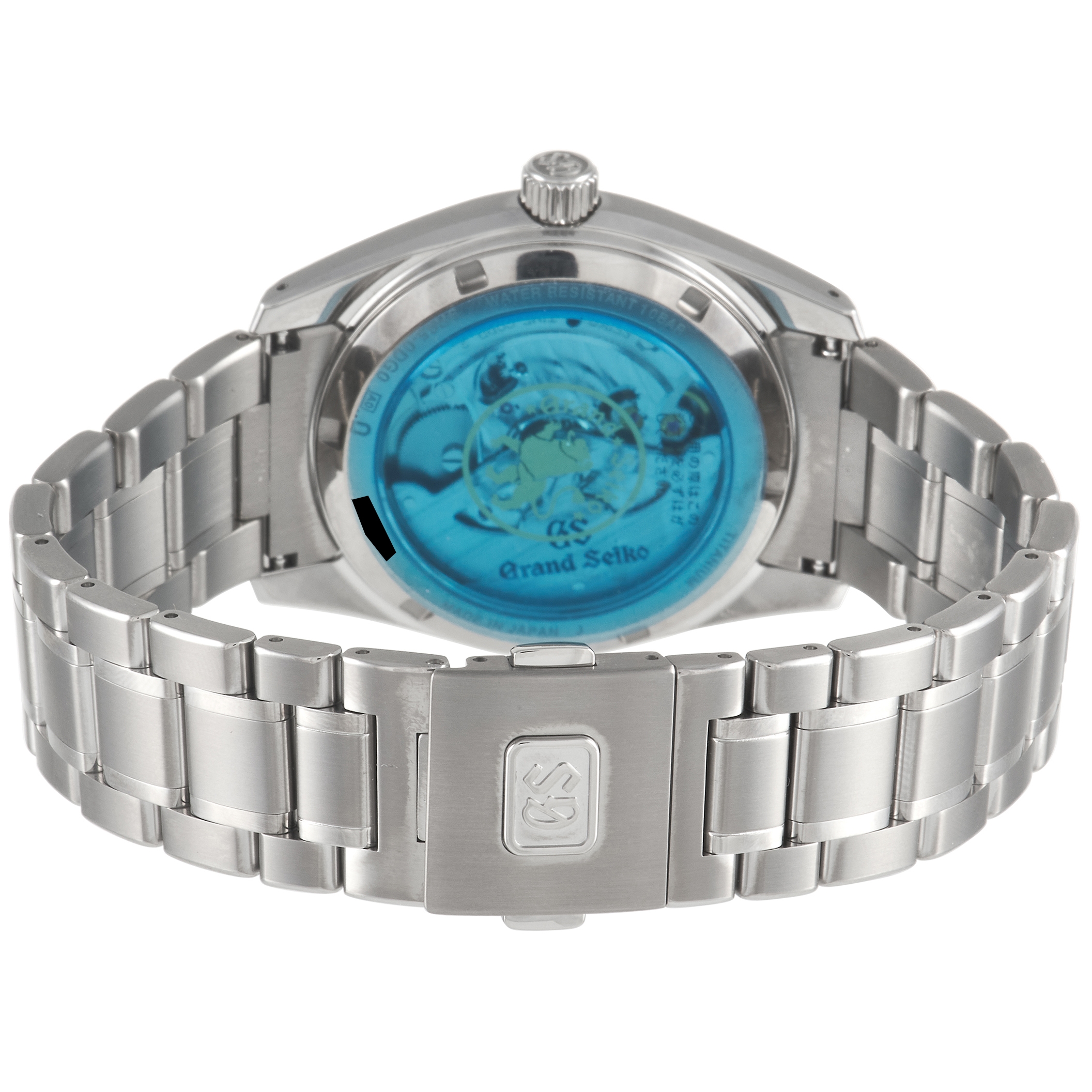 Grand Seiko "Shunbun" Spring Drive Textured Dial Watch SBGA413
