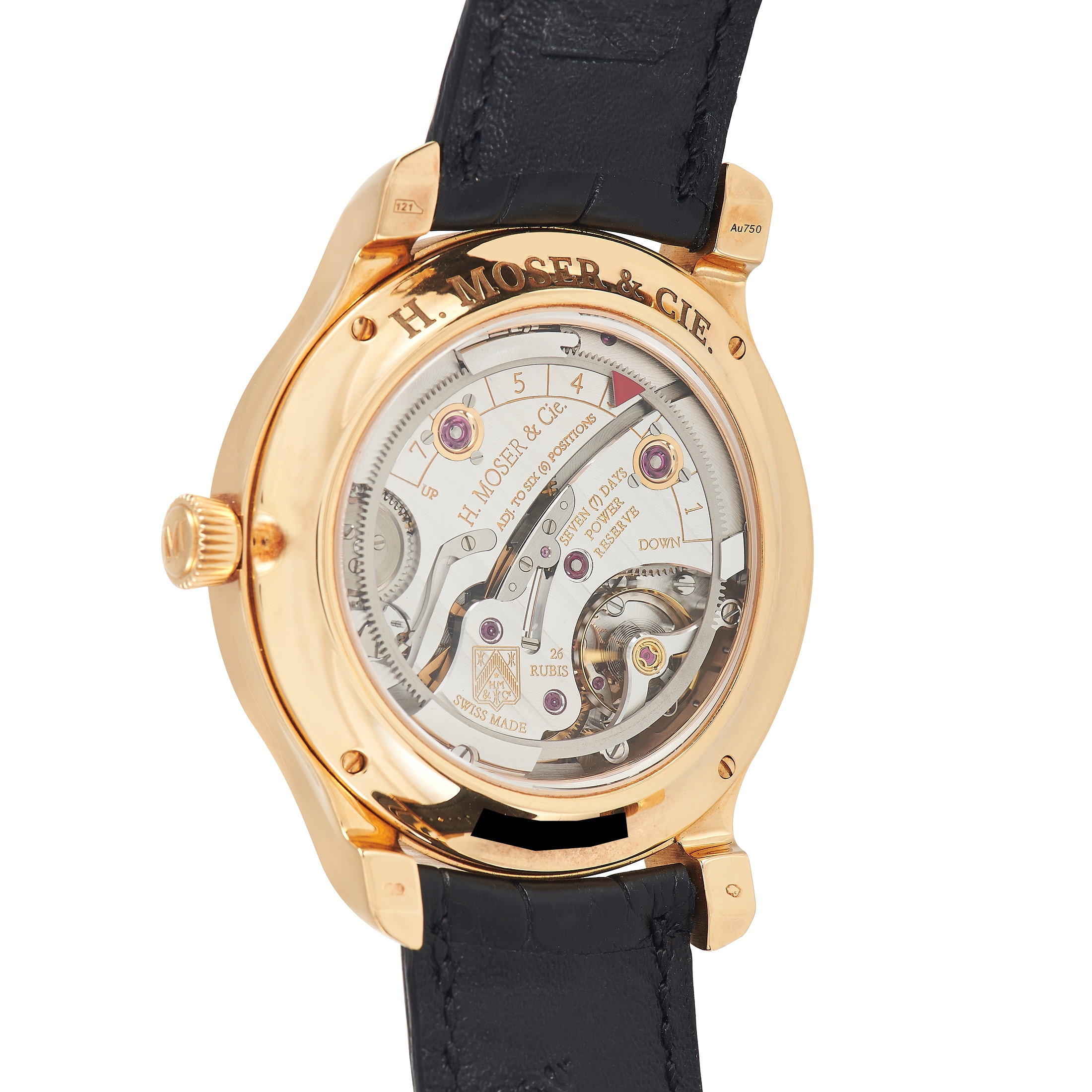 H. Moser & Cie Endeavour Moon 41mm Watch 1348-0100