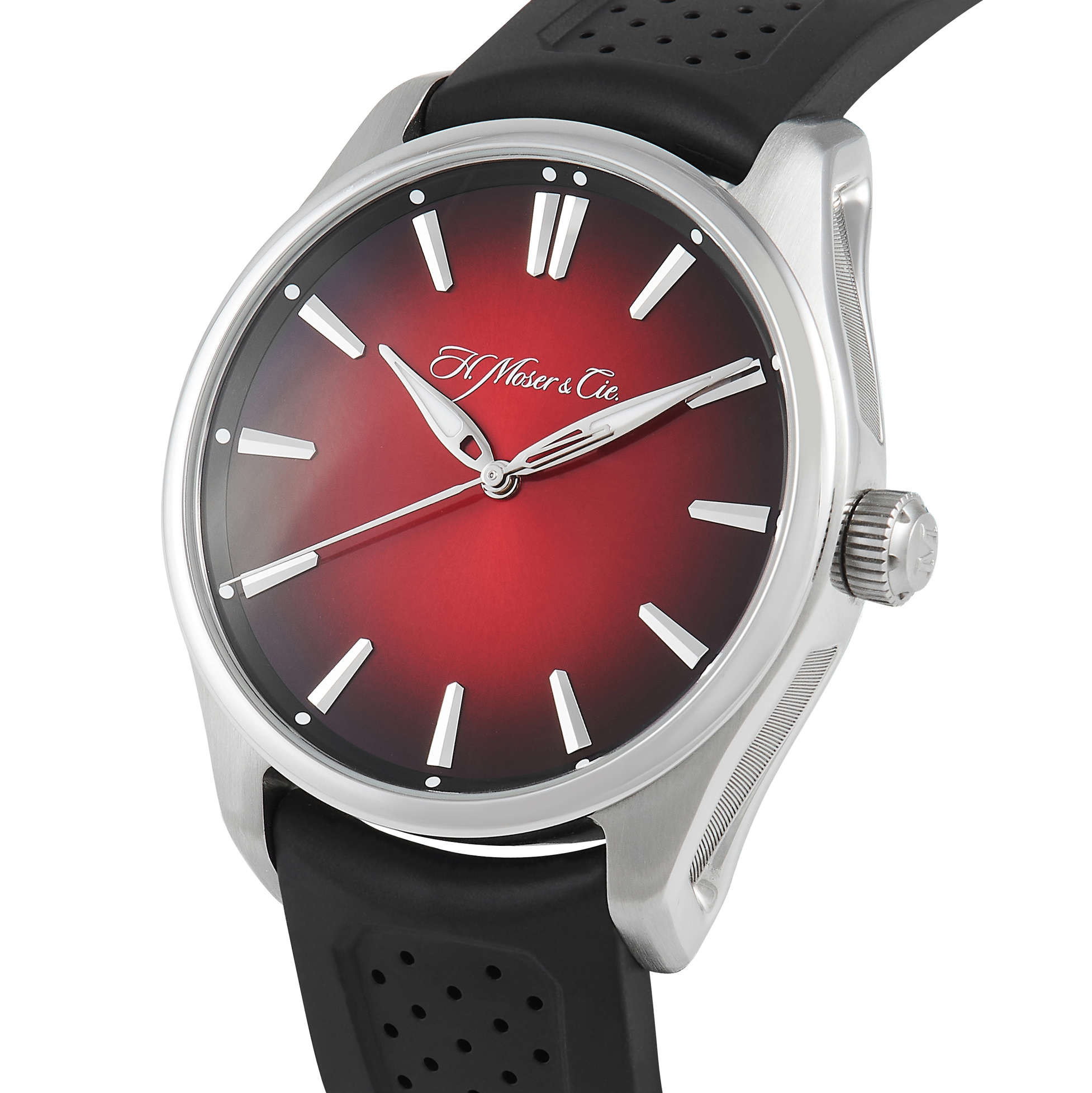 H. Moser Pioneer Centre Seconds Swiss Mad Red Watch 3200-1207 - Image 2
