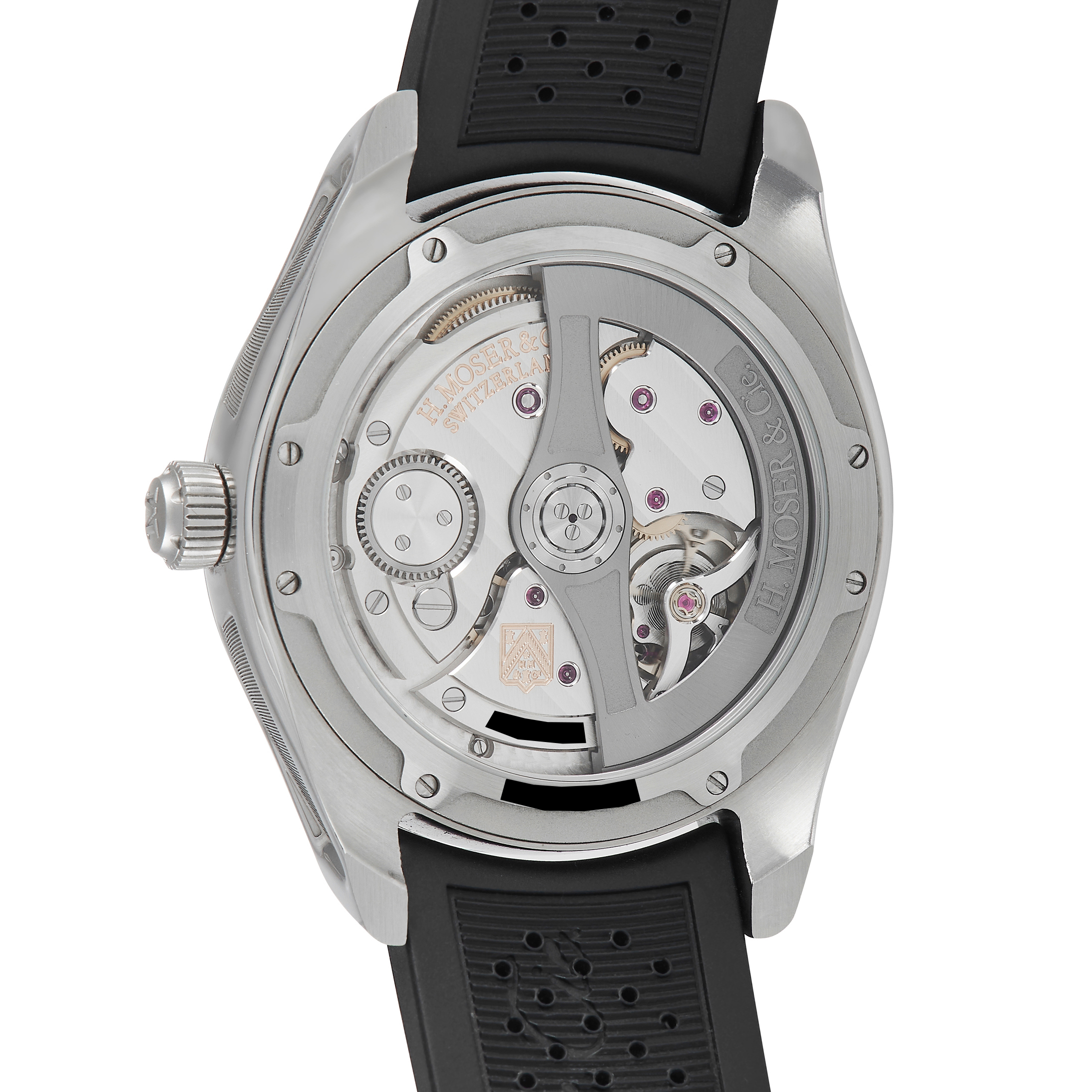 H. Moser Pioneer Centre Seconds Swiss Mad Red Watch 3200-1207 - Image 3