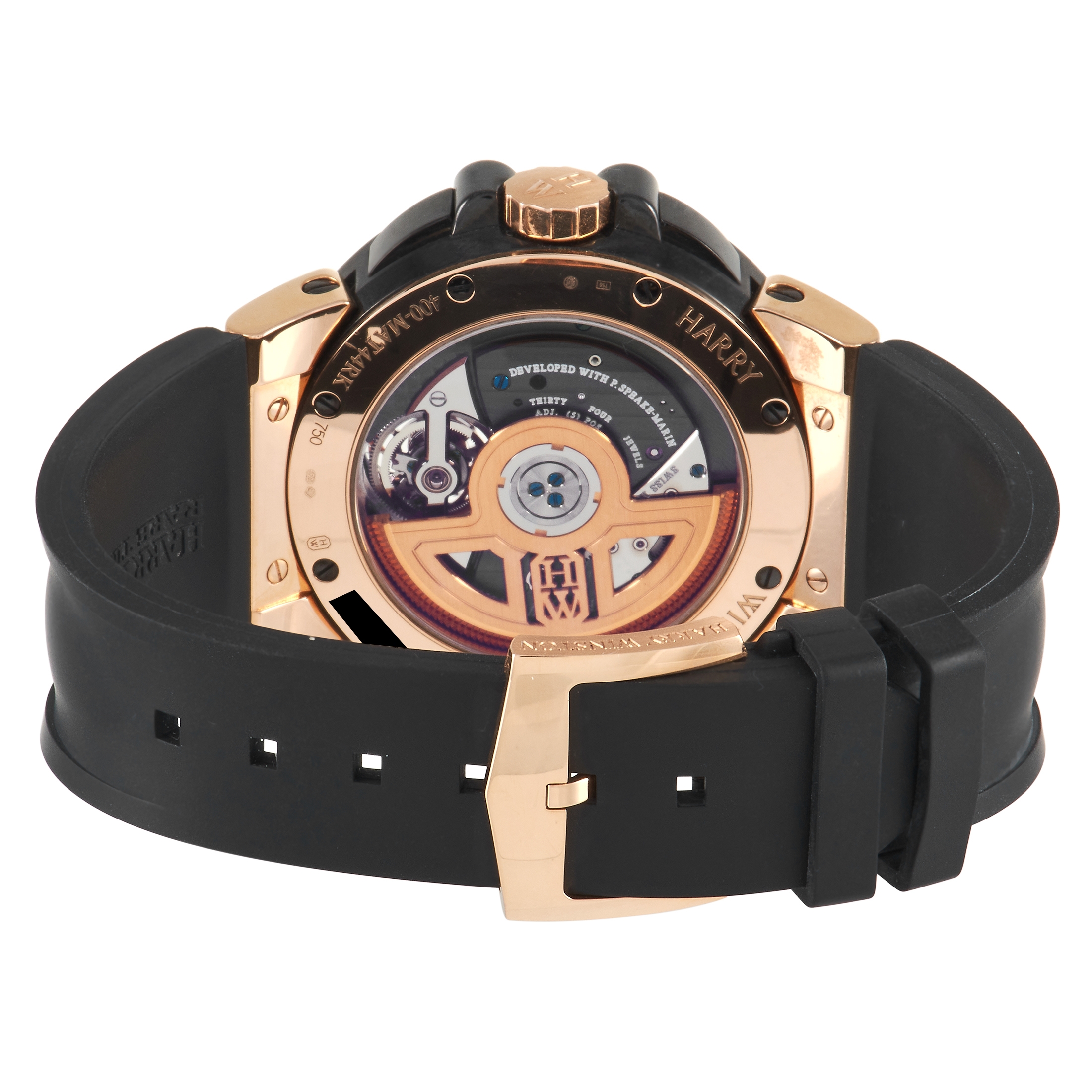Harry Winston Ocean Tourbillon 46mm Watch 400-MAT44RK