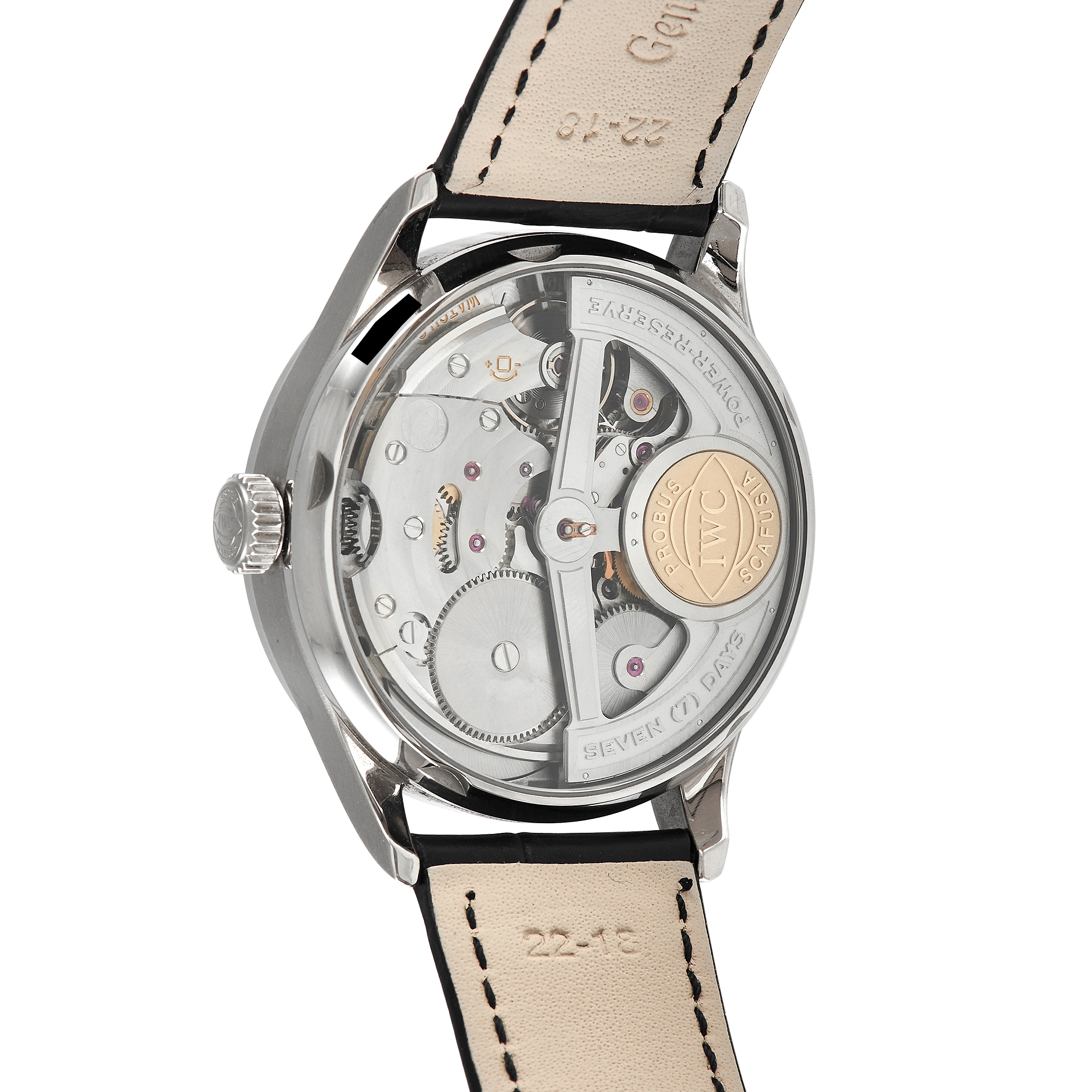 IWC Portuguese Perpetual Calendar 18K White Gold Watch IW502218