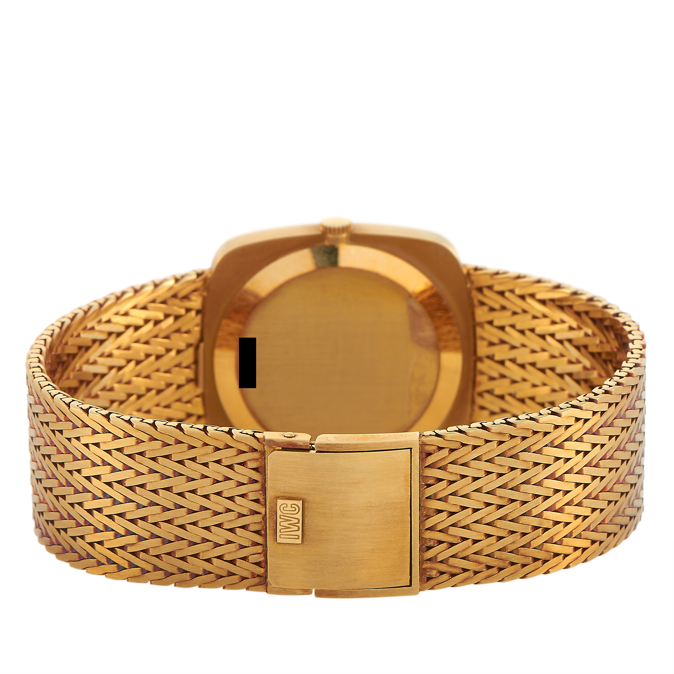 IWC Khanjar 18K Yellow Gold Watch, Ring and Cufflinks Set