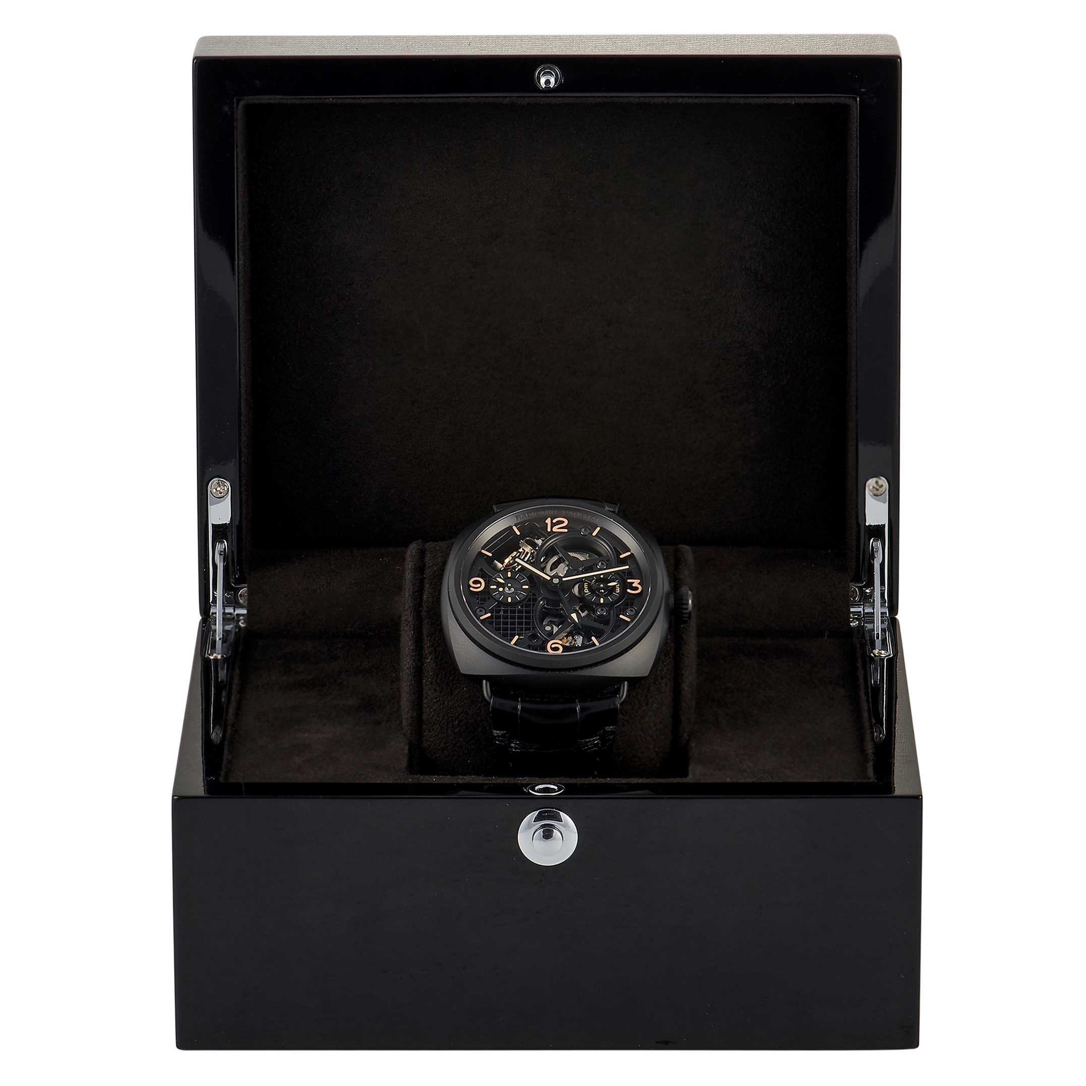 Officine Panerai Lo Scienziato Radiomir Tourbillon GMT Ceramica Men's Watch PAM350
