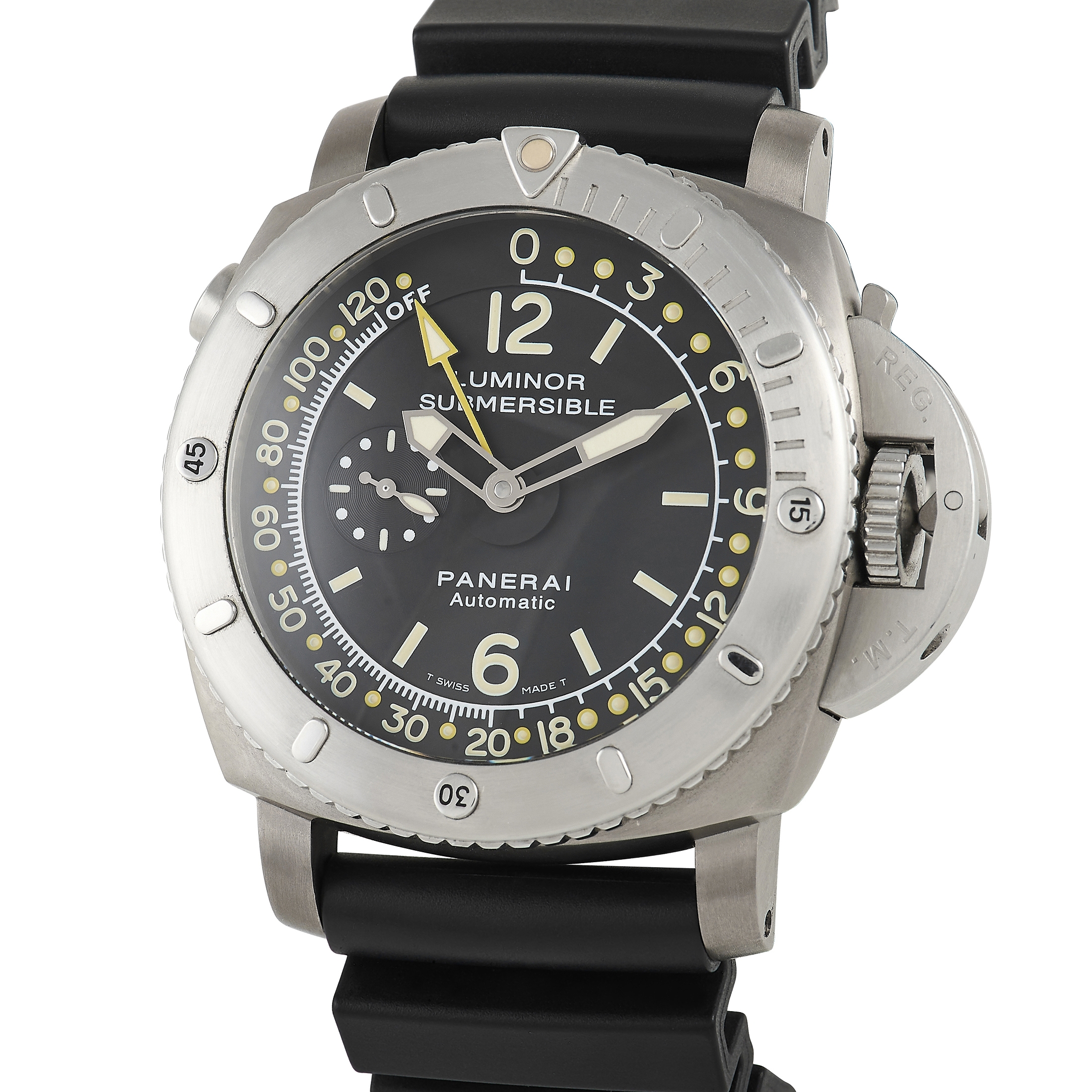 Officine Panerai Luminor 1950 Submersible Depth Gauge Watch PAM00193 - Image 2