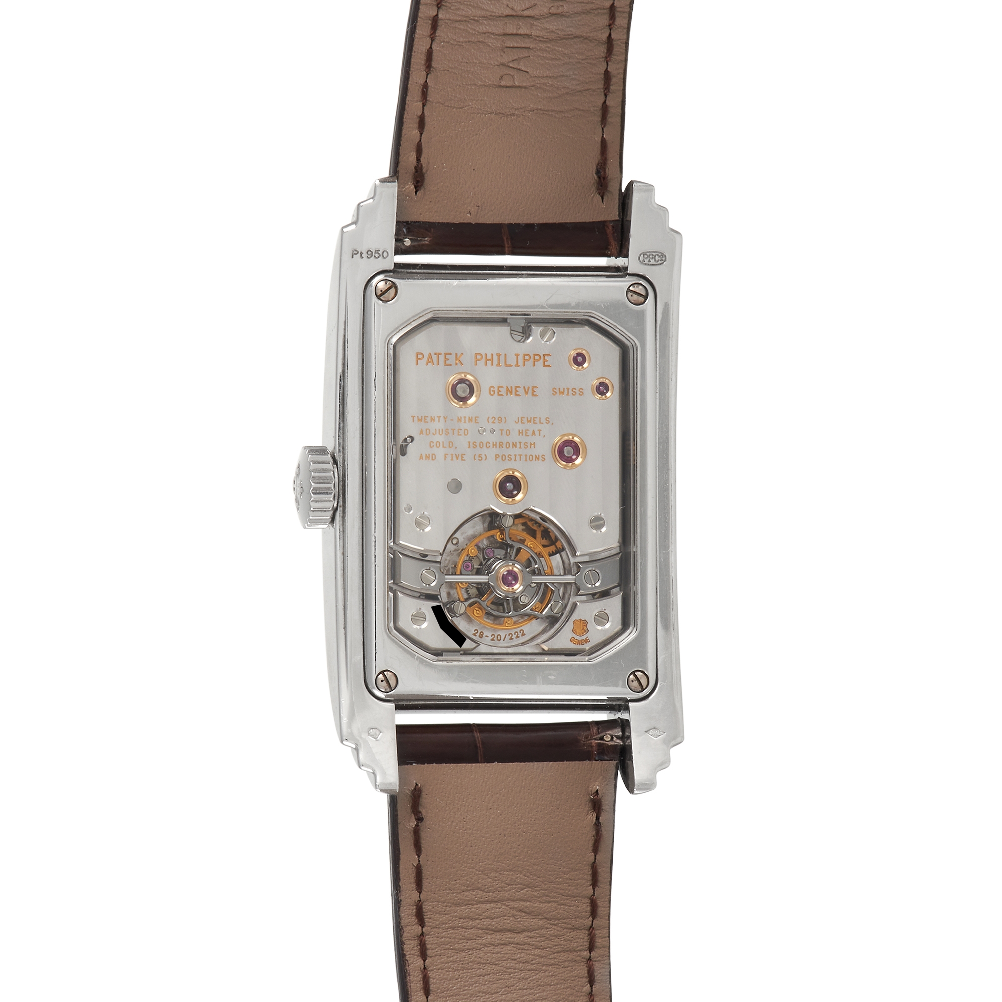 Patek Philippe Gondolo 10-Day Tourbillon Watch 5101P-010 - 51mm x