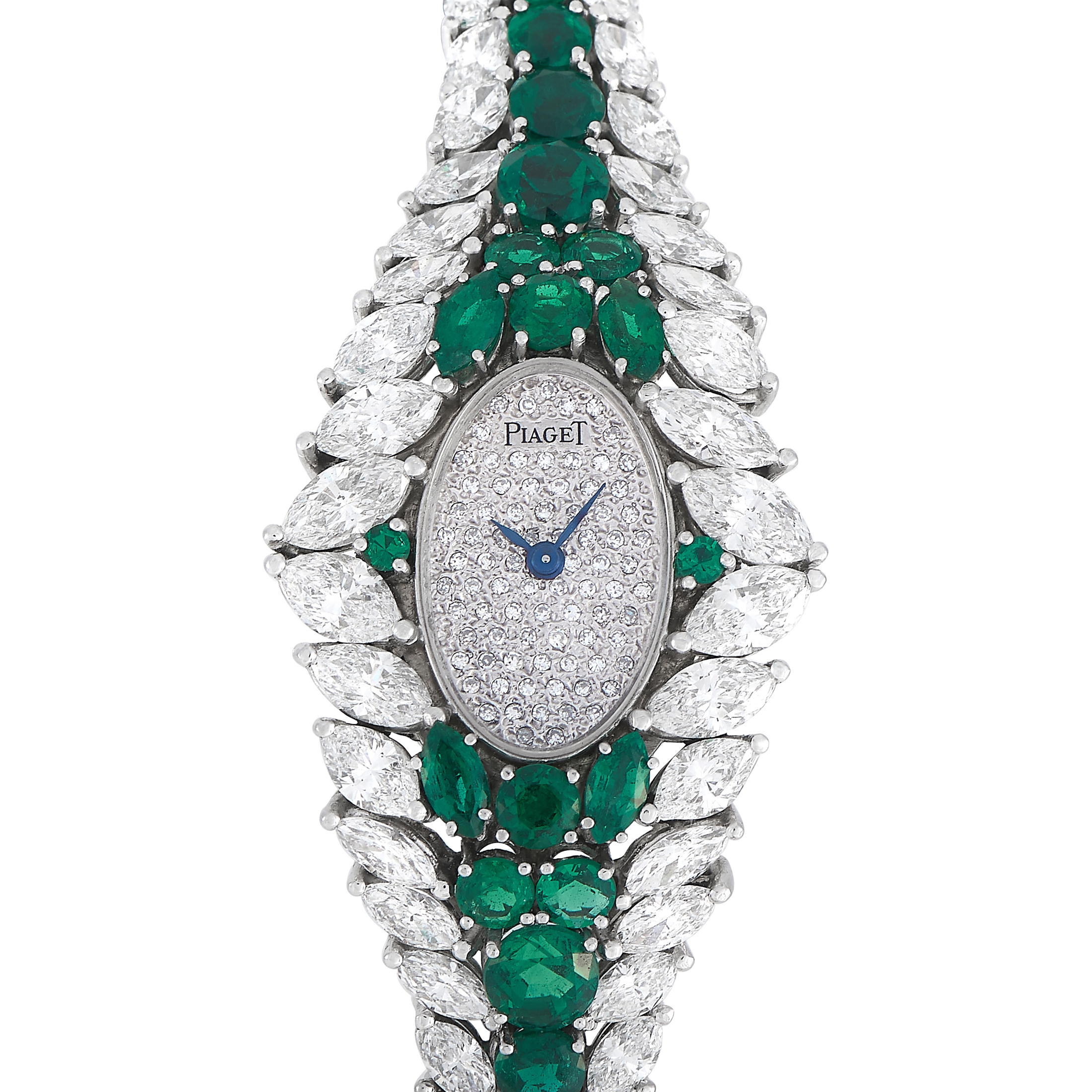 Piaget Diamond and Emerald Ladies Watch