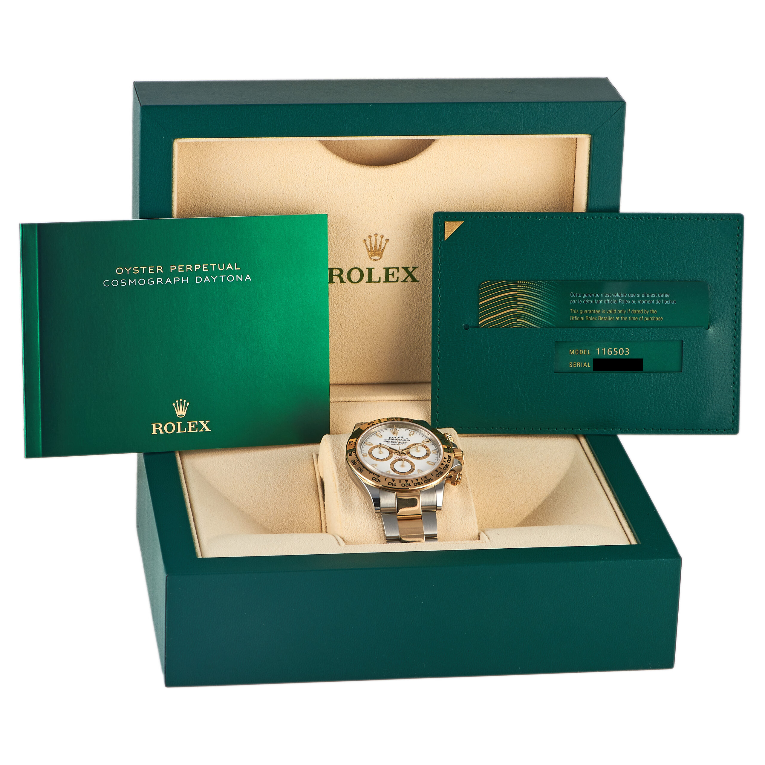 Rolex Daytona White Dial Watch 116503-0001 - Image 5