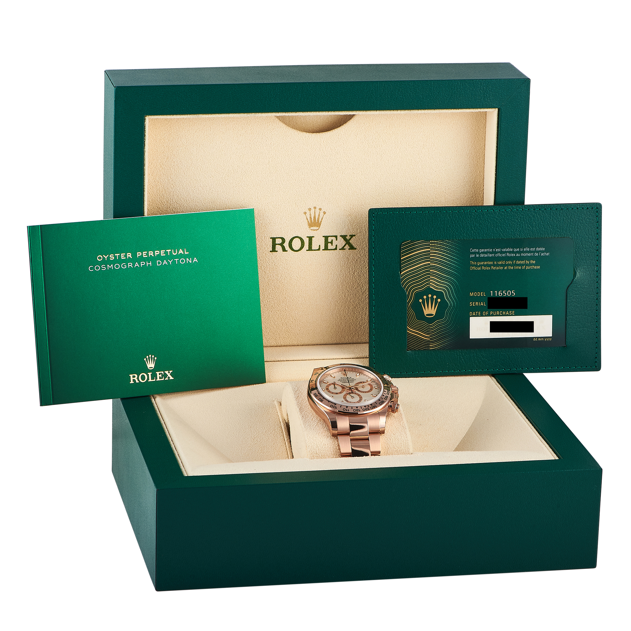 Rolex Daytona Everose Gold Watch 116505 - Image 5
