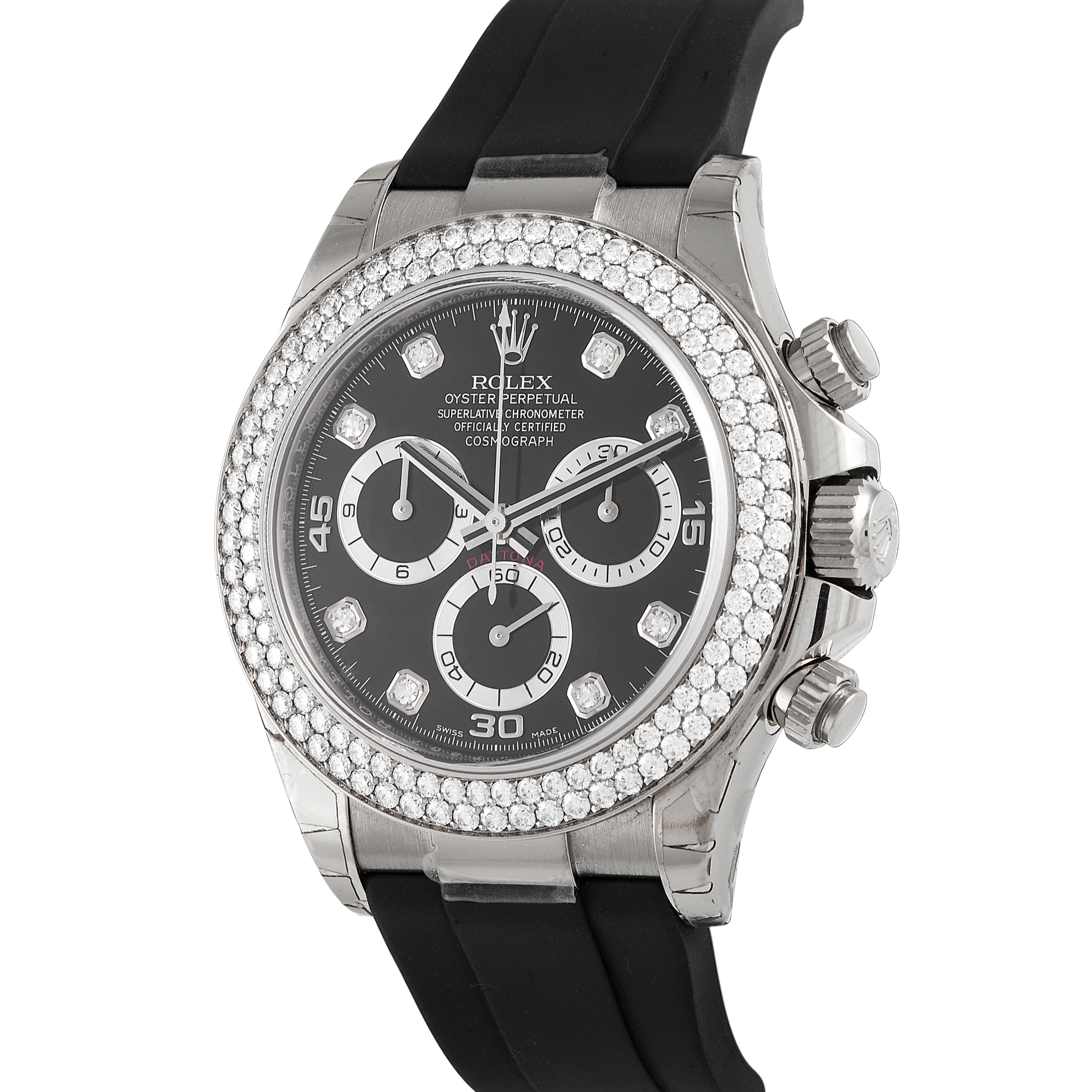 Rolex Daytona Diamond Bezel Watch 116589RBR - Image 2