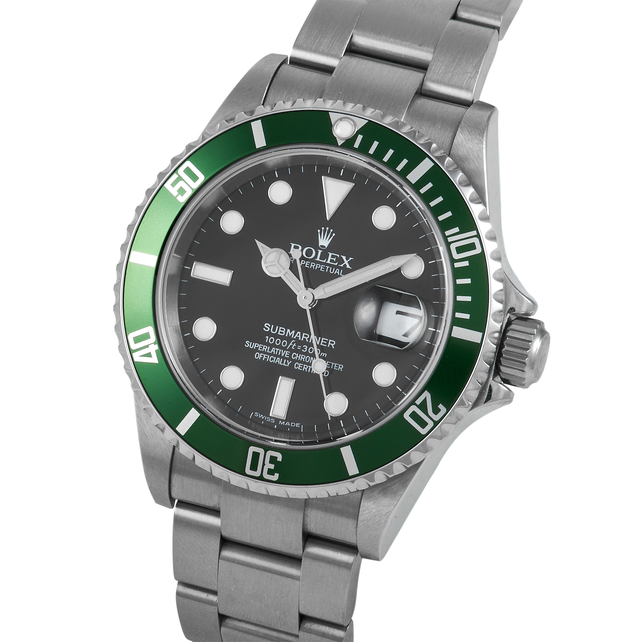 Rolex Submariner Date "Kermit" Watch 16610LV