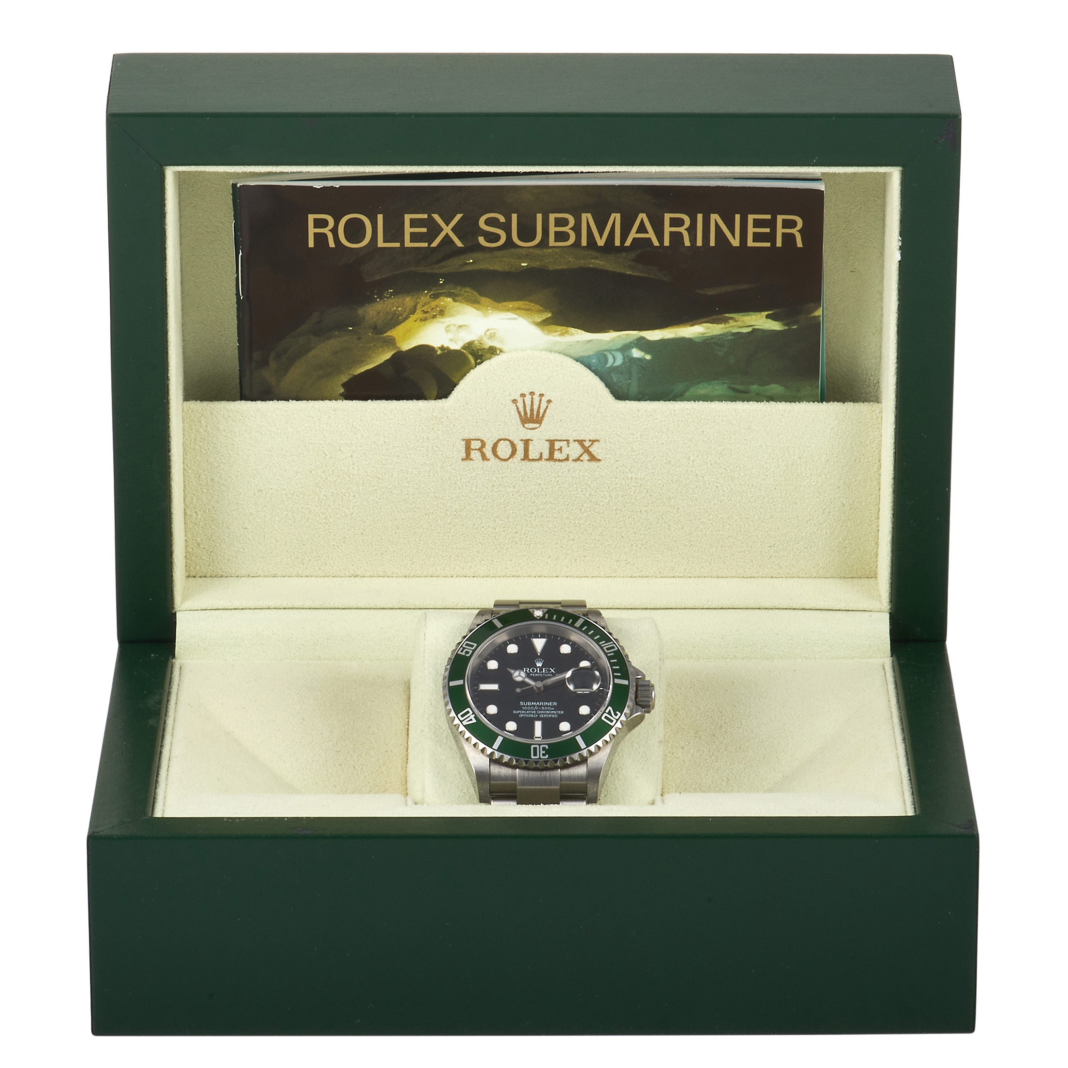 Rolex Submariner Date "Kermit" Watch 16610LV