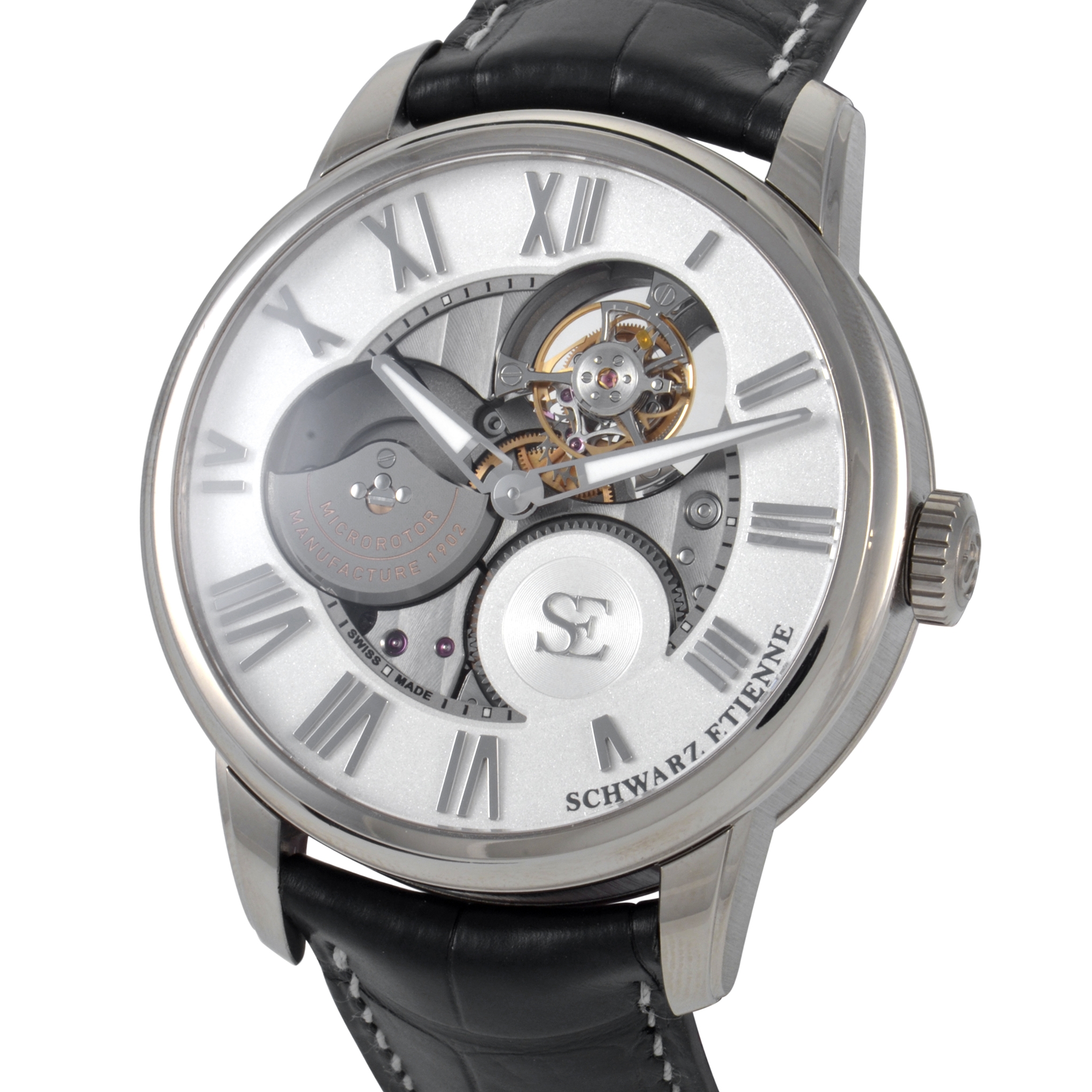Schwarz Etienne ‘La Chaux-de-Fonds’ Tourbillon Watch WCF09TSE06WG04AA