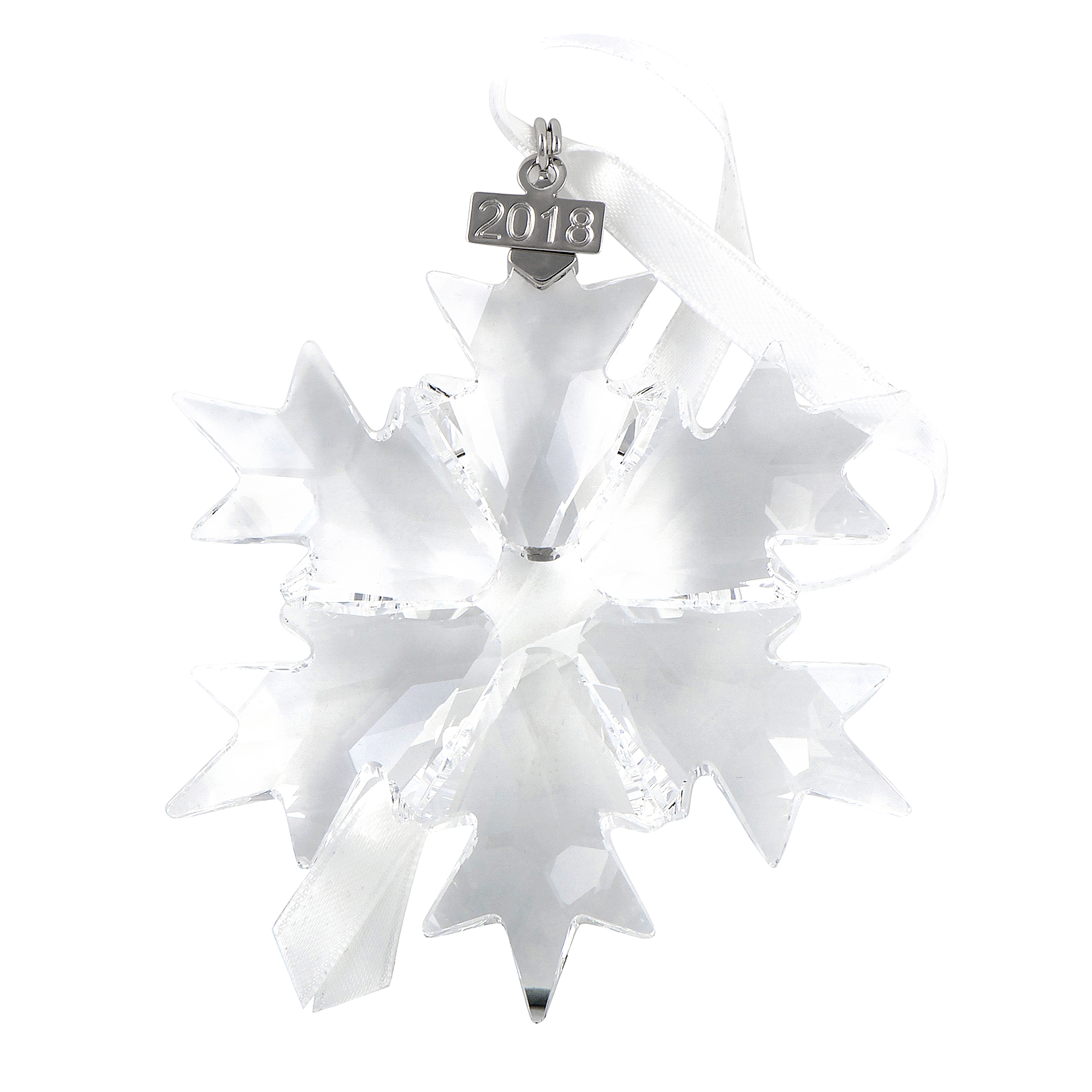 Swarovski 2018 Snowflake Christmas Ornament Set