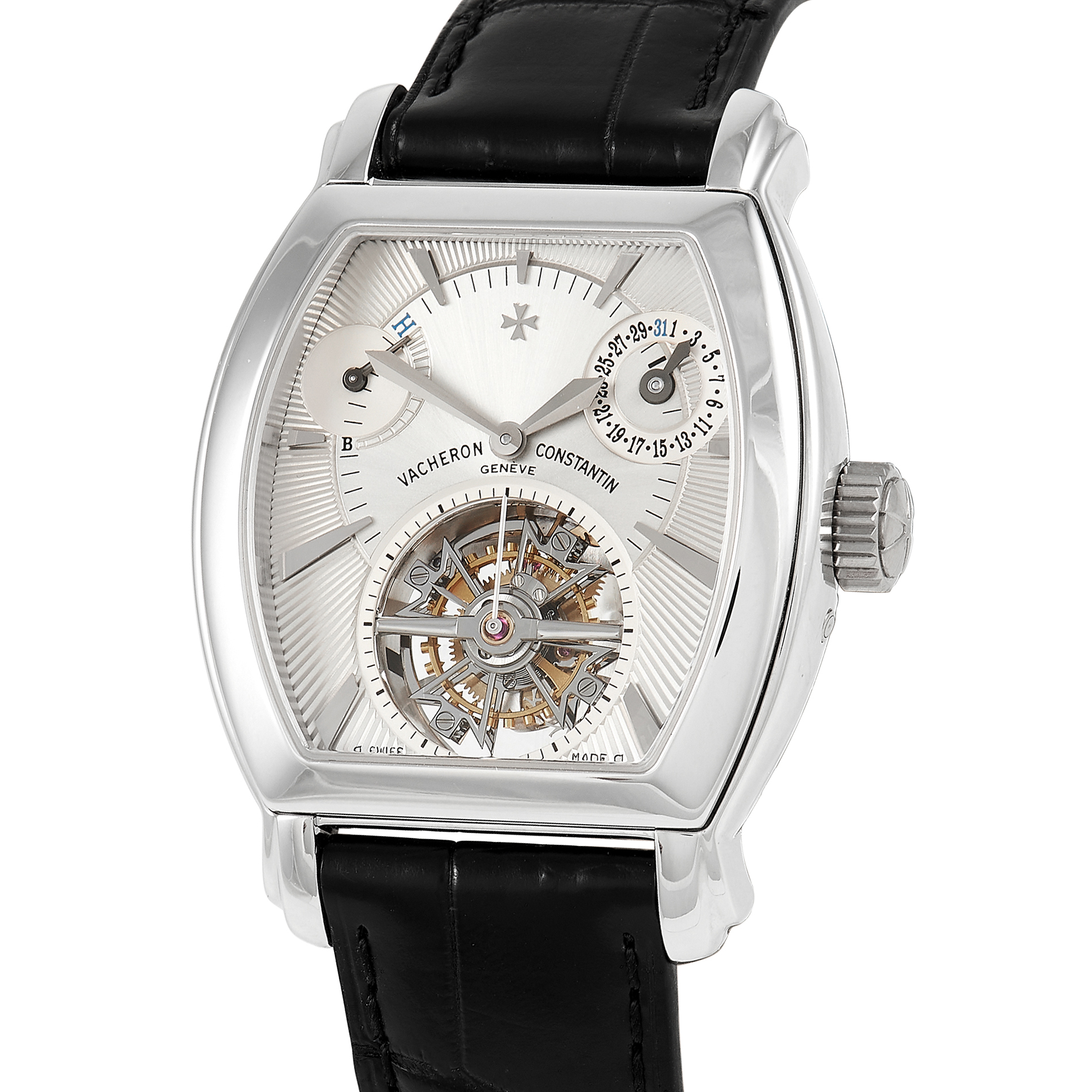 Vacheron Constantin Malte Tonneau Tourbillon Platinum Watch 30066/2 - Image 2