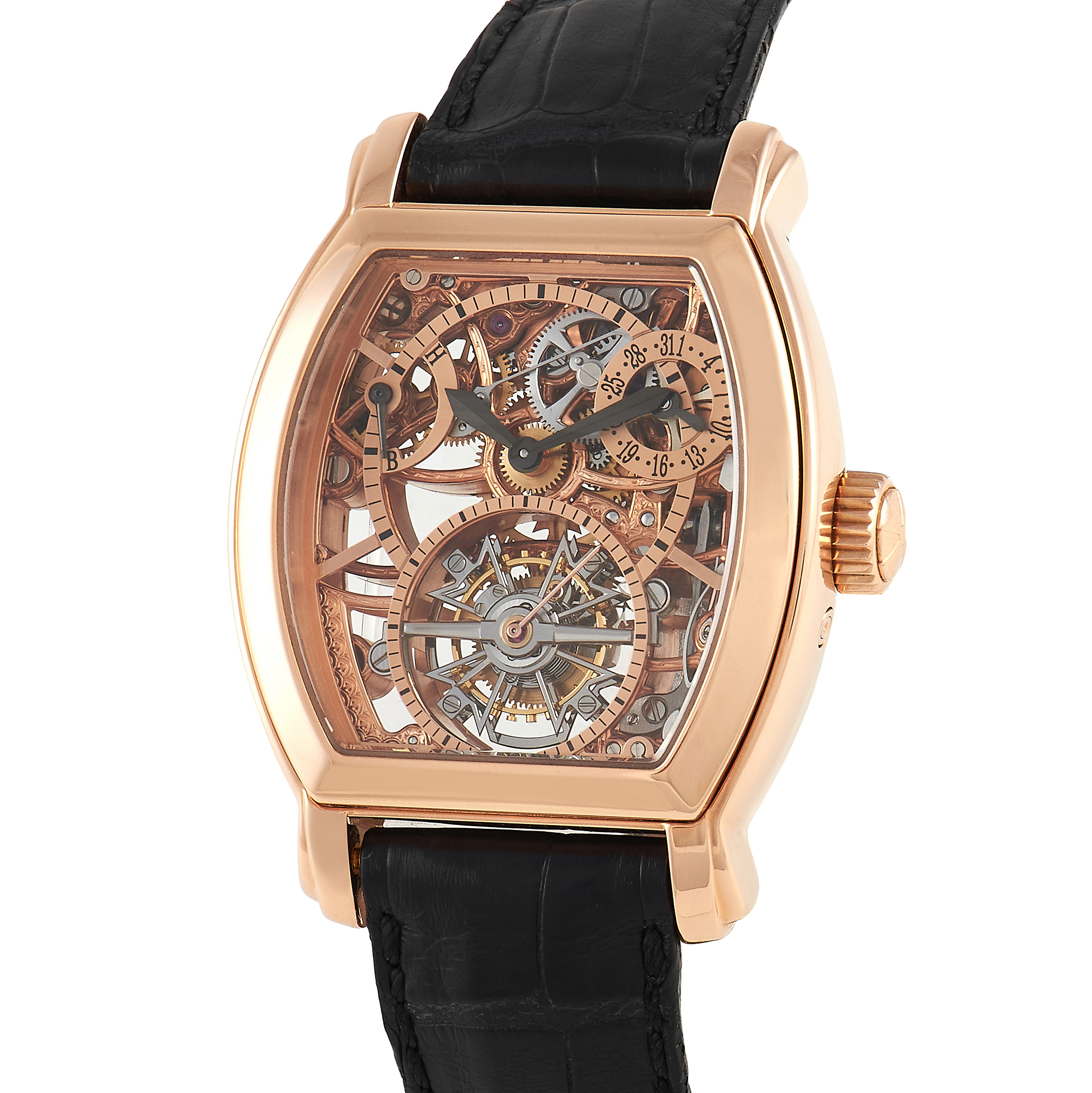 Vacheron Constantin Malte Tonneau Openworked Tourbillon Watch 30067/000R-8954 - Image 2