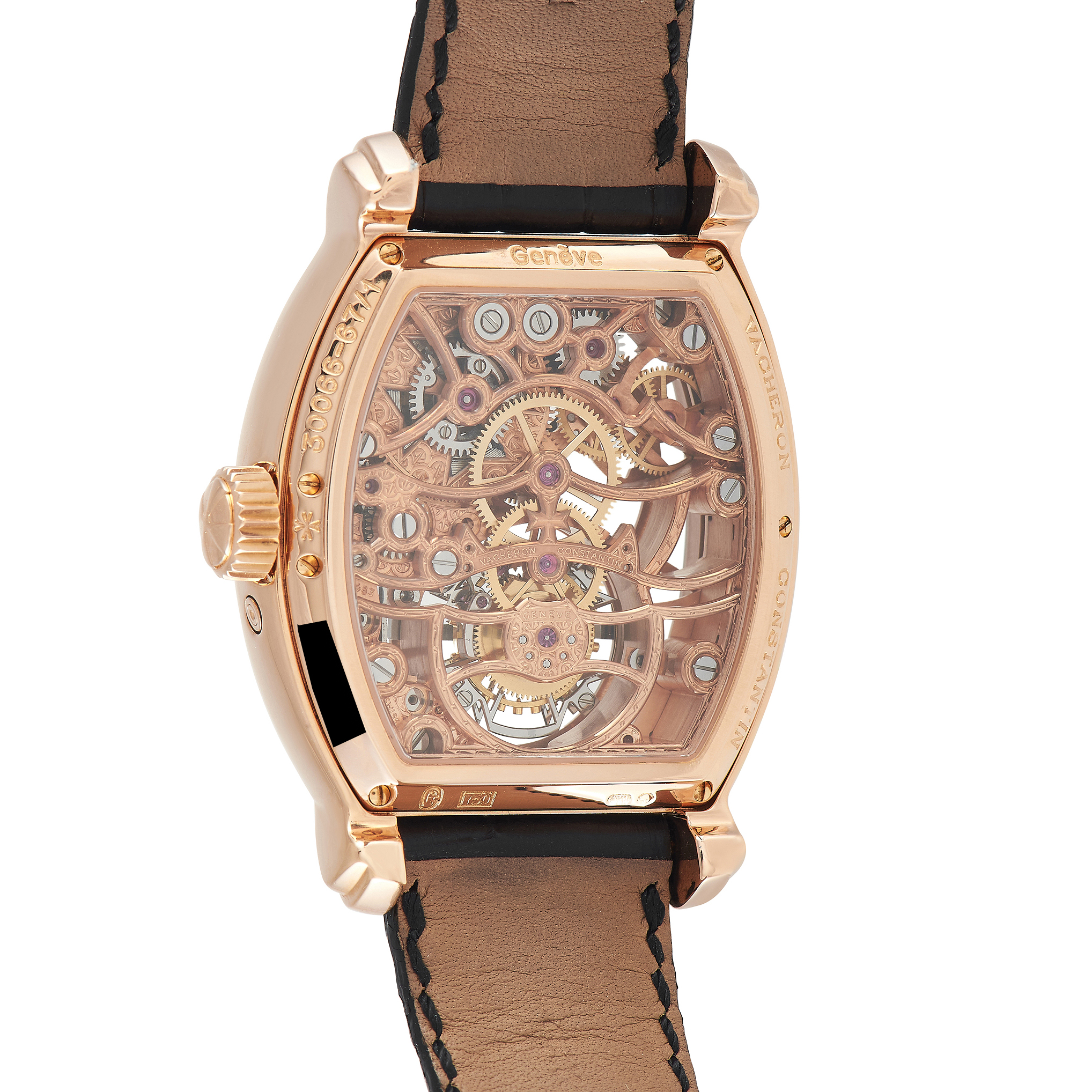Vacheron Constantin Malte Tonneau Openworked Tourbillon Watch 30067/000R-8954 - Image 3