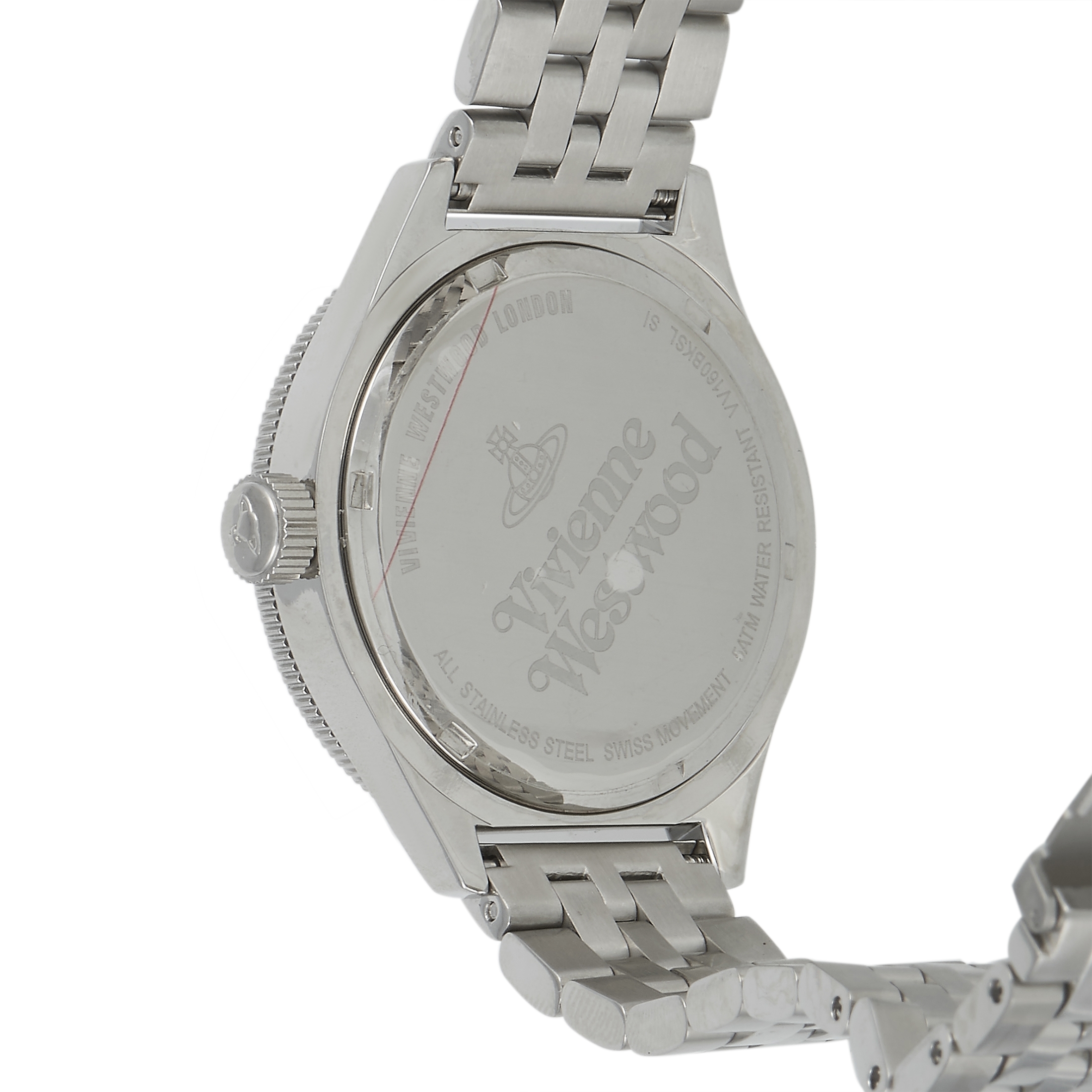 Vivienne Westwood Smithfield Stainless Steel Watch VV160BKSL