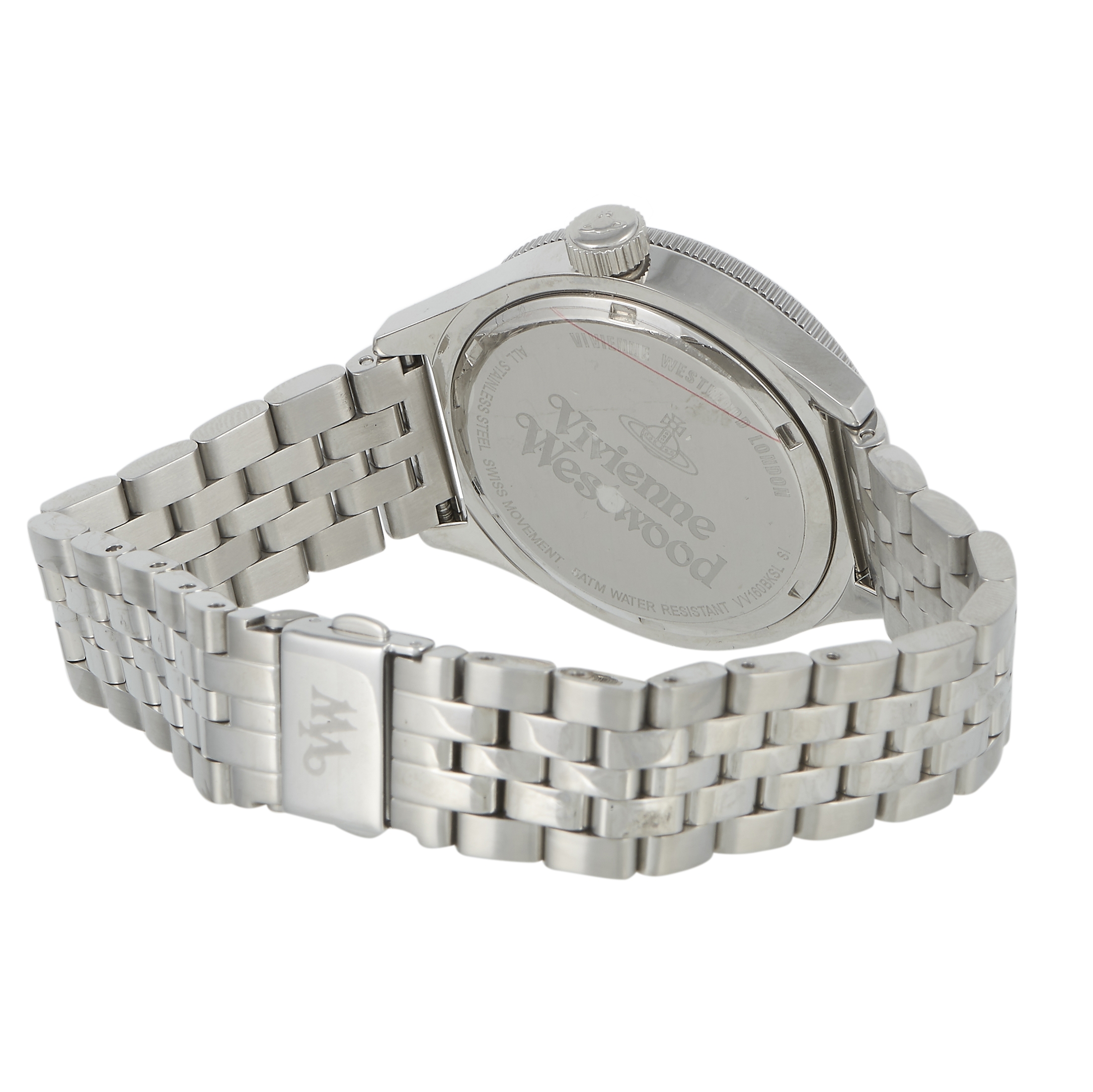 Vivienne Westwood Smithfield Stainless Steel Watch VV160BKSL