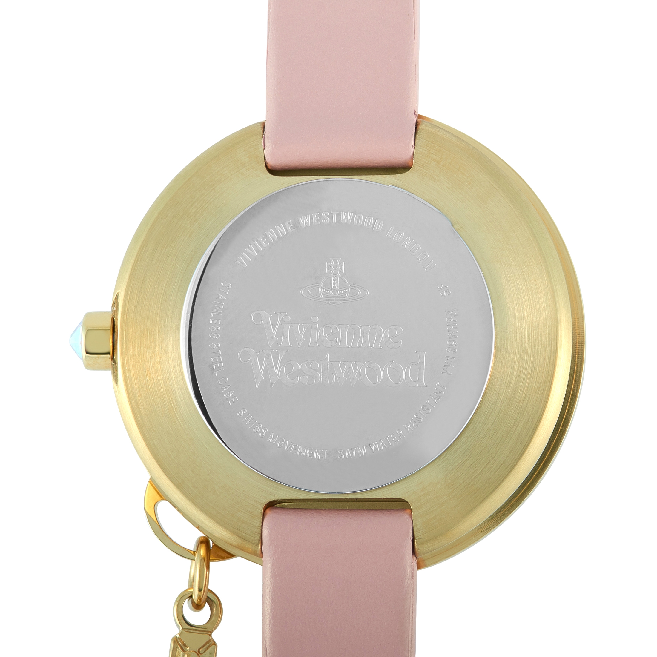 Vivienne Westwood Bow Gold-Tone Stainless Steel Watch VV139WHPK