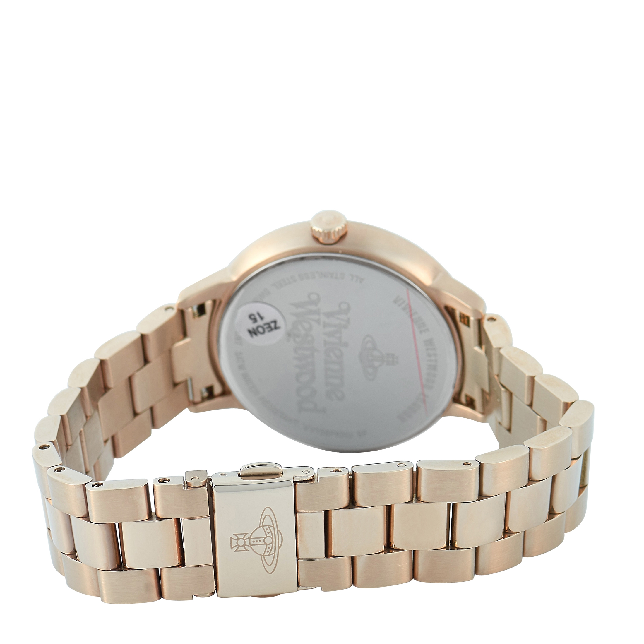 Vivienne Westwood Portobello Rose Gold-Tone Stainless Steel Watch VV158PKNU
