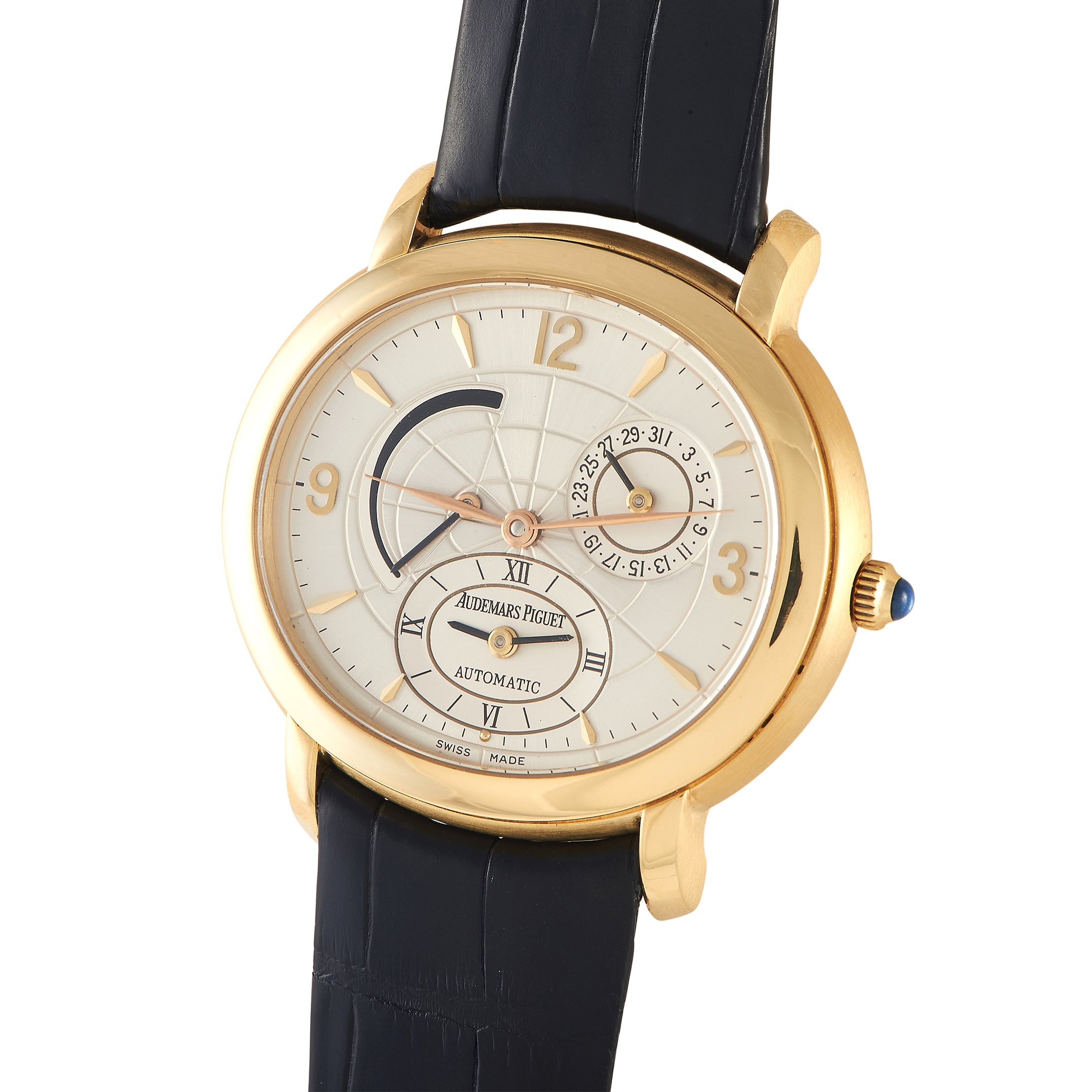 Audemars Piguet Millenary Dual Time Yellow Gold Watch 25778BA.OO.D001CR.01 - Image 2