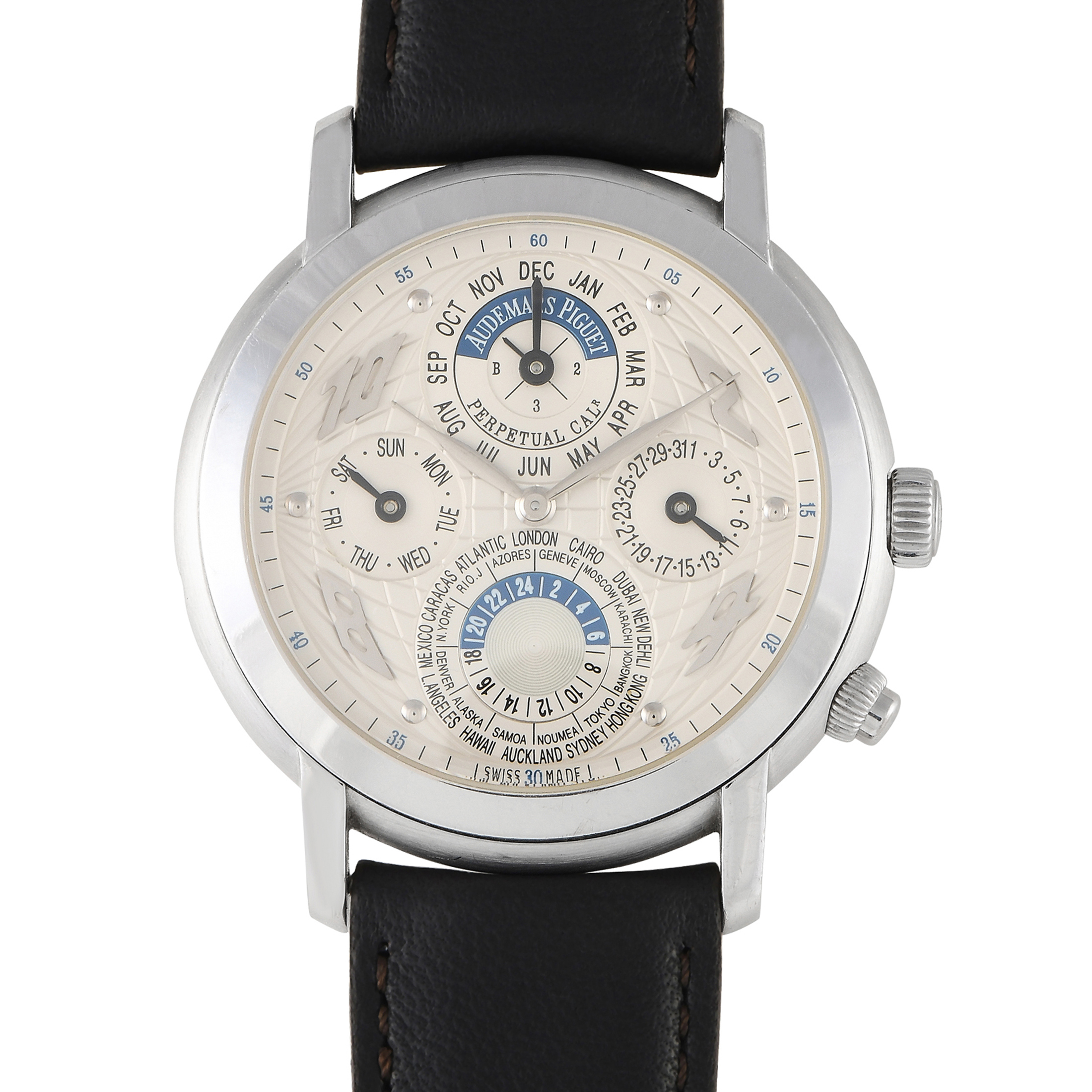 Audemars Piguet Jules Audemars Quantieme Perpetual Metropolis Anniversary Edition Watch 25962BC.OO.D002CR.01