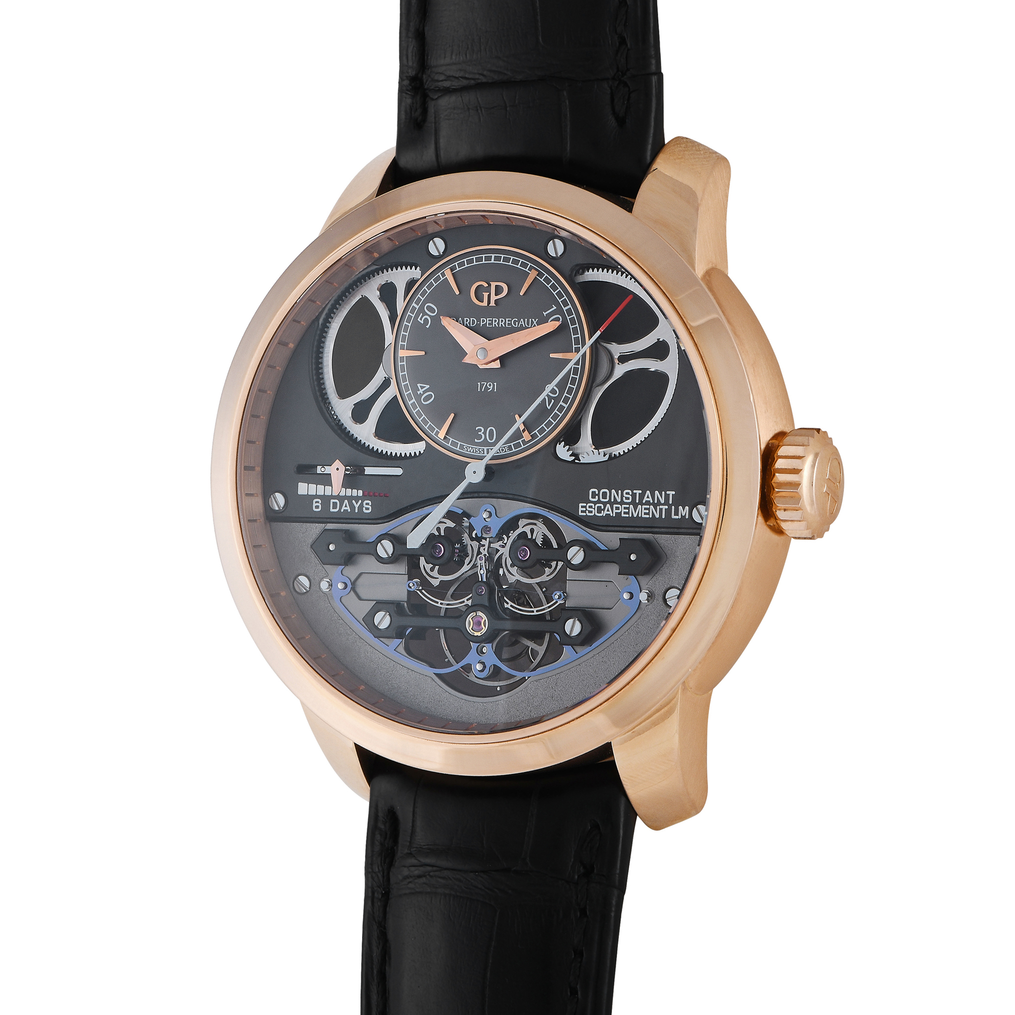 Girard Perregaux Bridges Constant Escapement L.M. Watch 93505-52-233-BA6F - Image 2