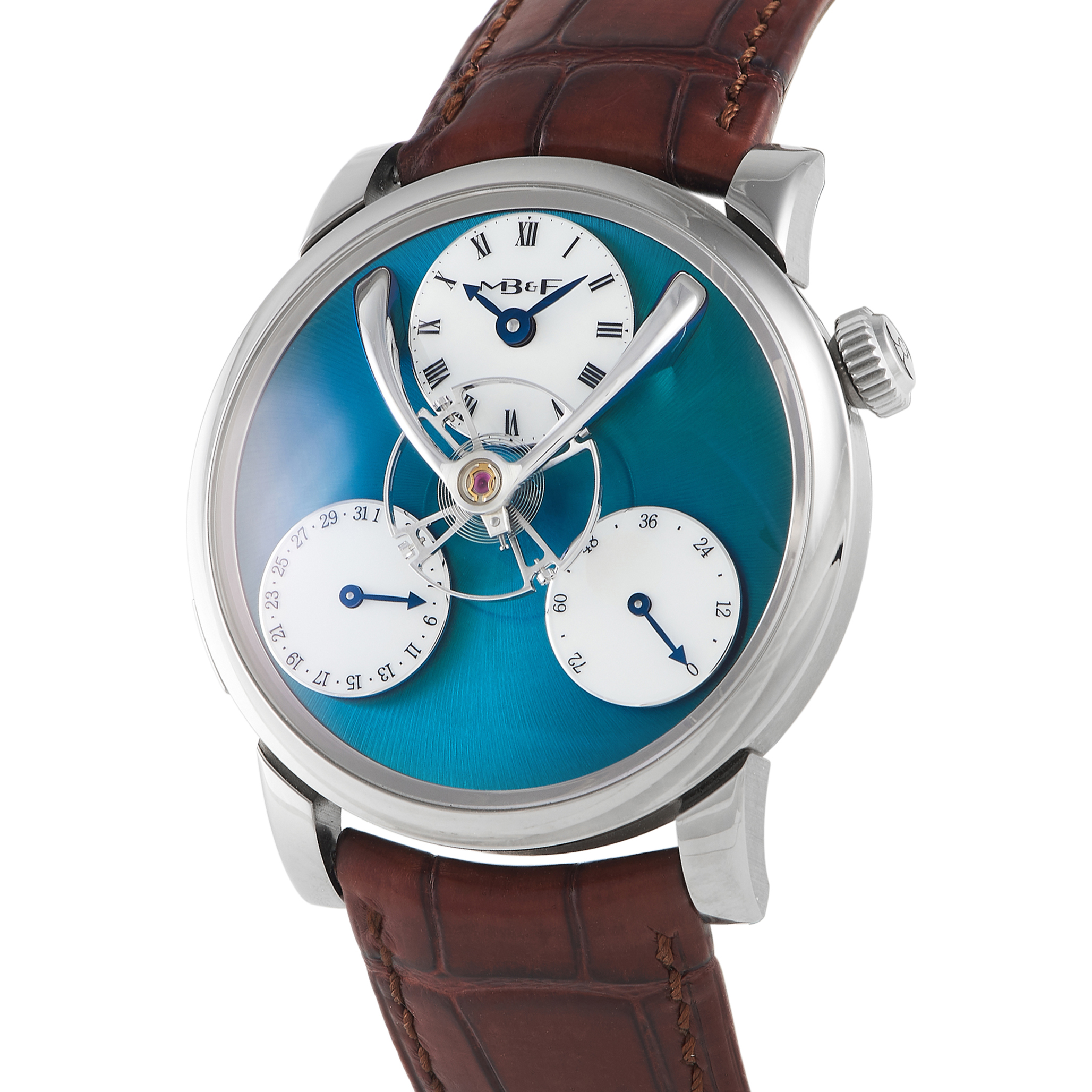 MB & F MB & F Legacy Machine Split Escapement Titanium Watch 04.TL.G - Image 2