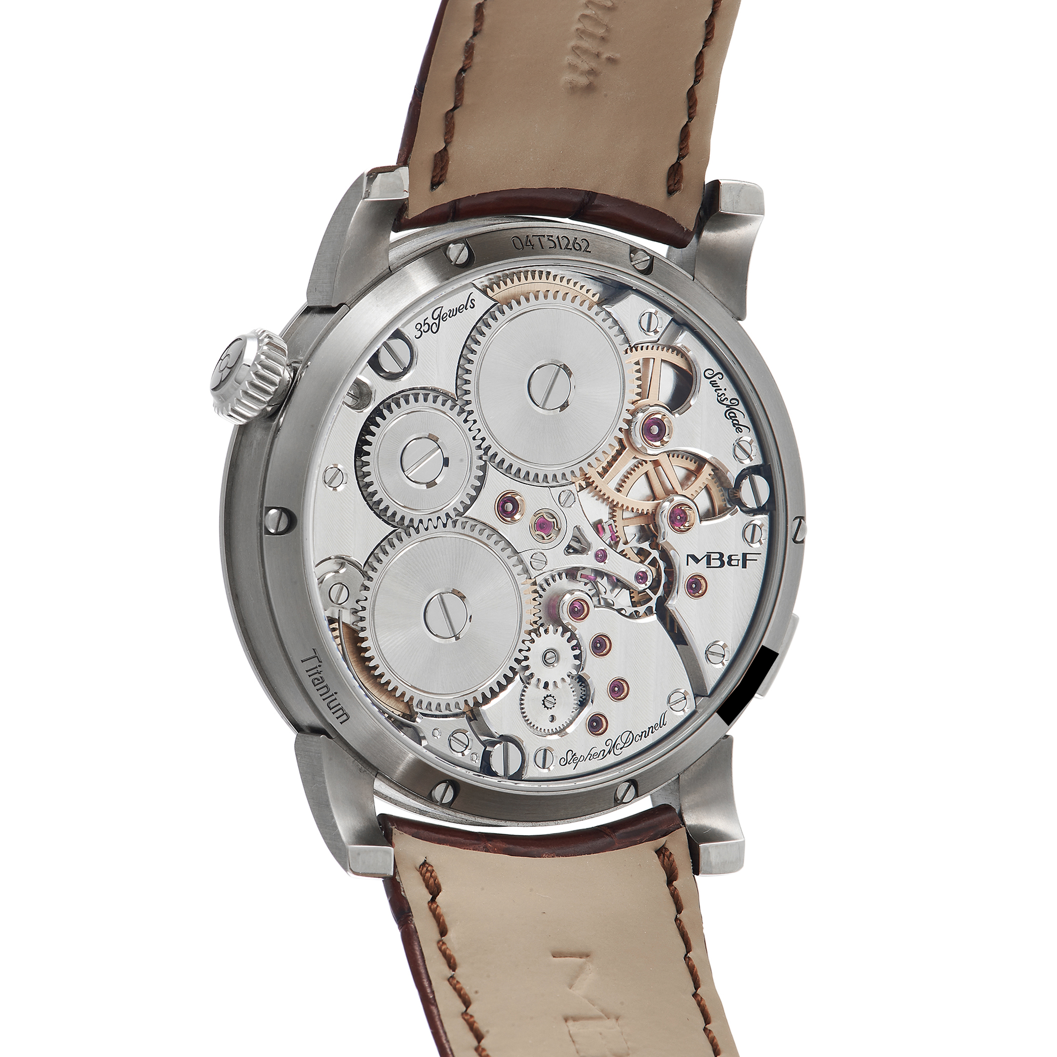 MB & F MB & F Legacy Machine Split Escapement Titanium Watch 04.TL.G - Image 3