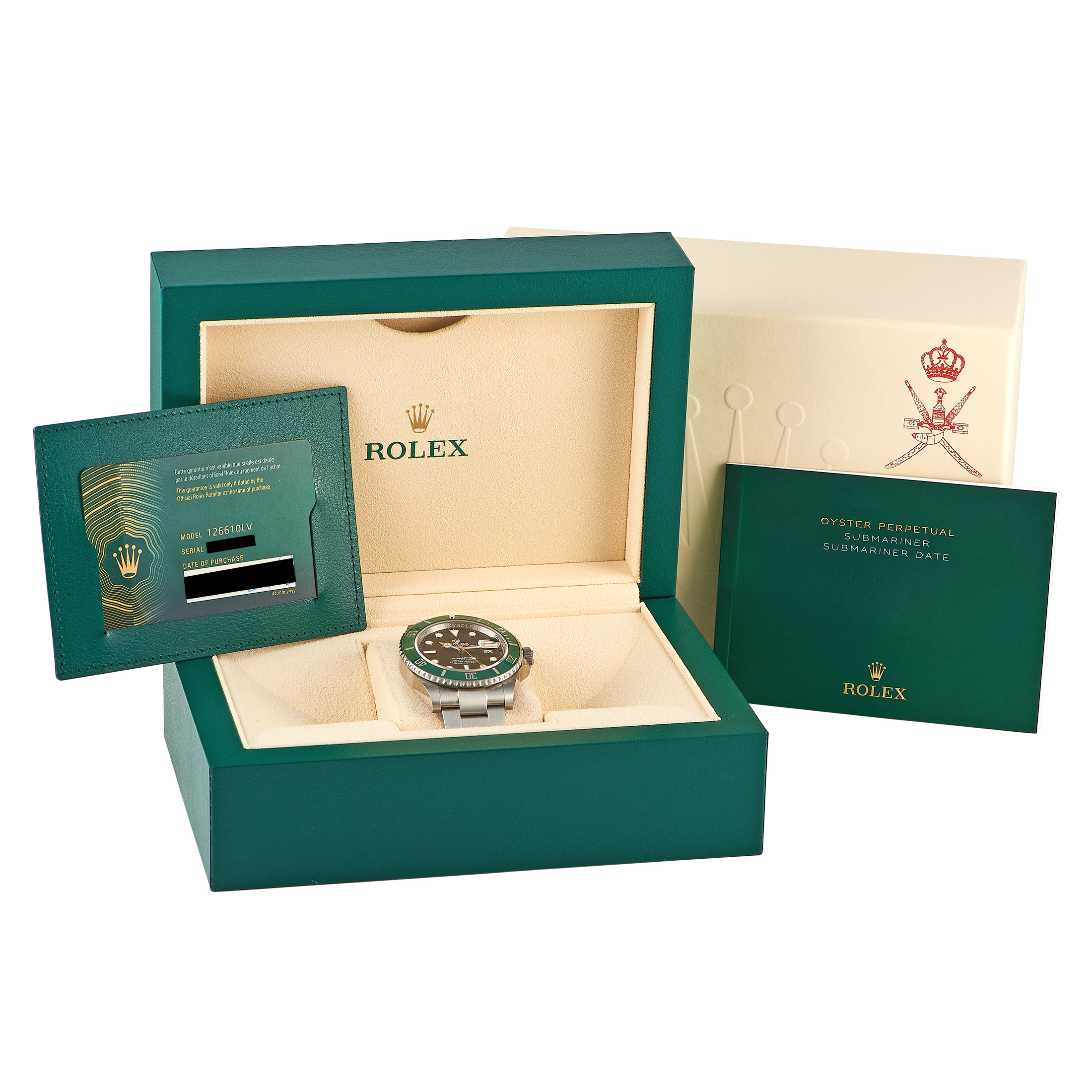 Rolex Submariner Date Khanjar Watch 126610LV - Image 5
