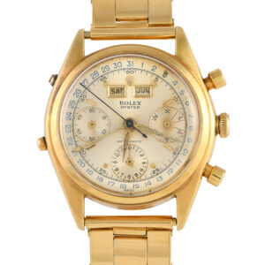 Rolex Dato-Compax Jean Claude Killy Yellow Gold Watch 4767